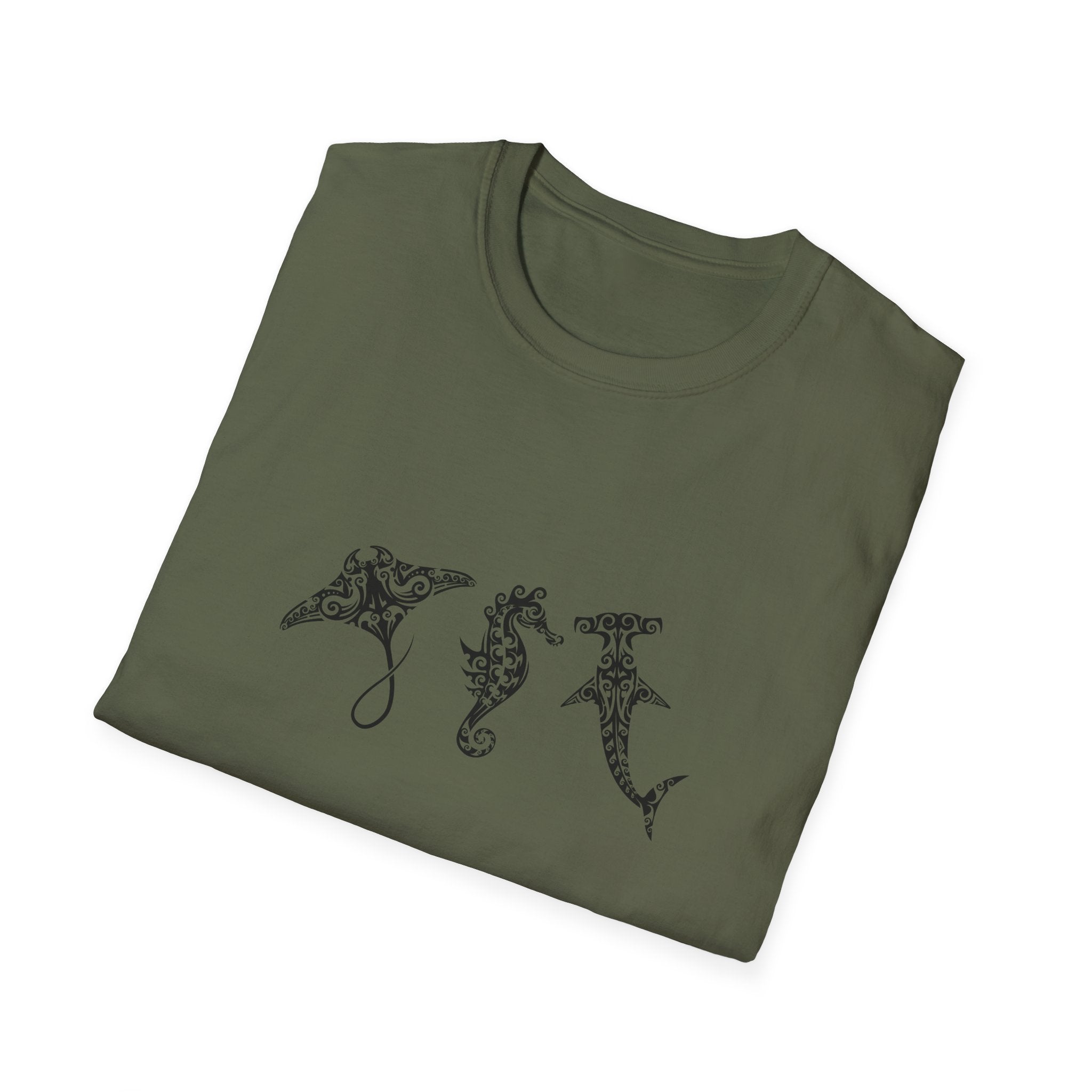 Ocean-Inspired Respect the Locals T-Shirt