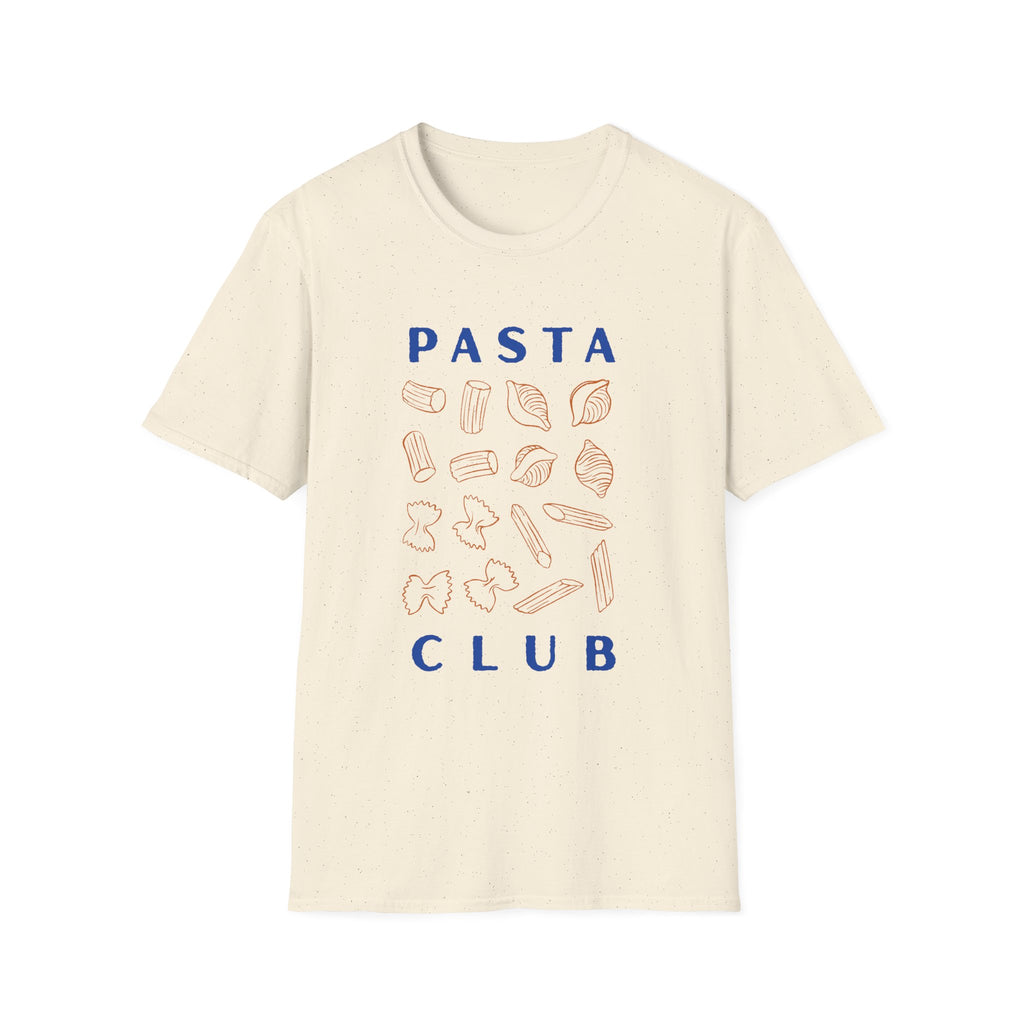 Pasta Club Front Design T Shirt