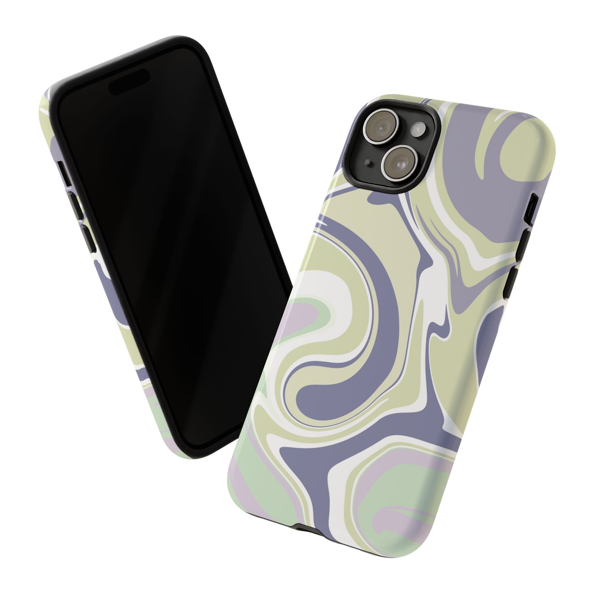 Swirl Marble Paint Phone Case