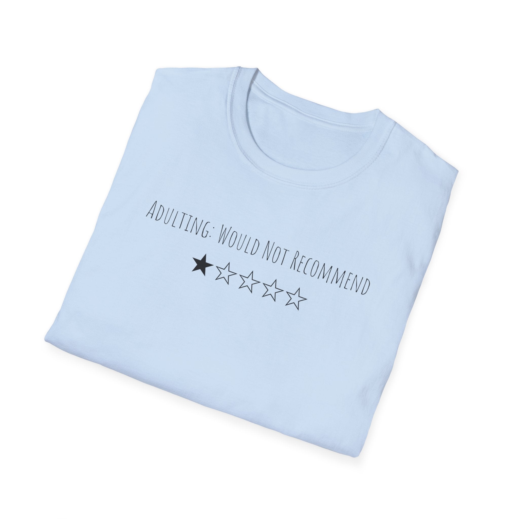 Adulting Review Graphic Tee