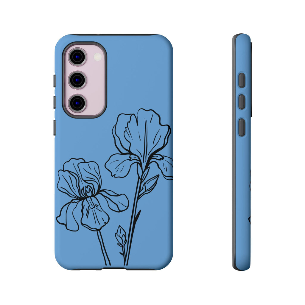 Blue Floral Phone Case