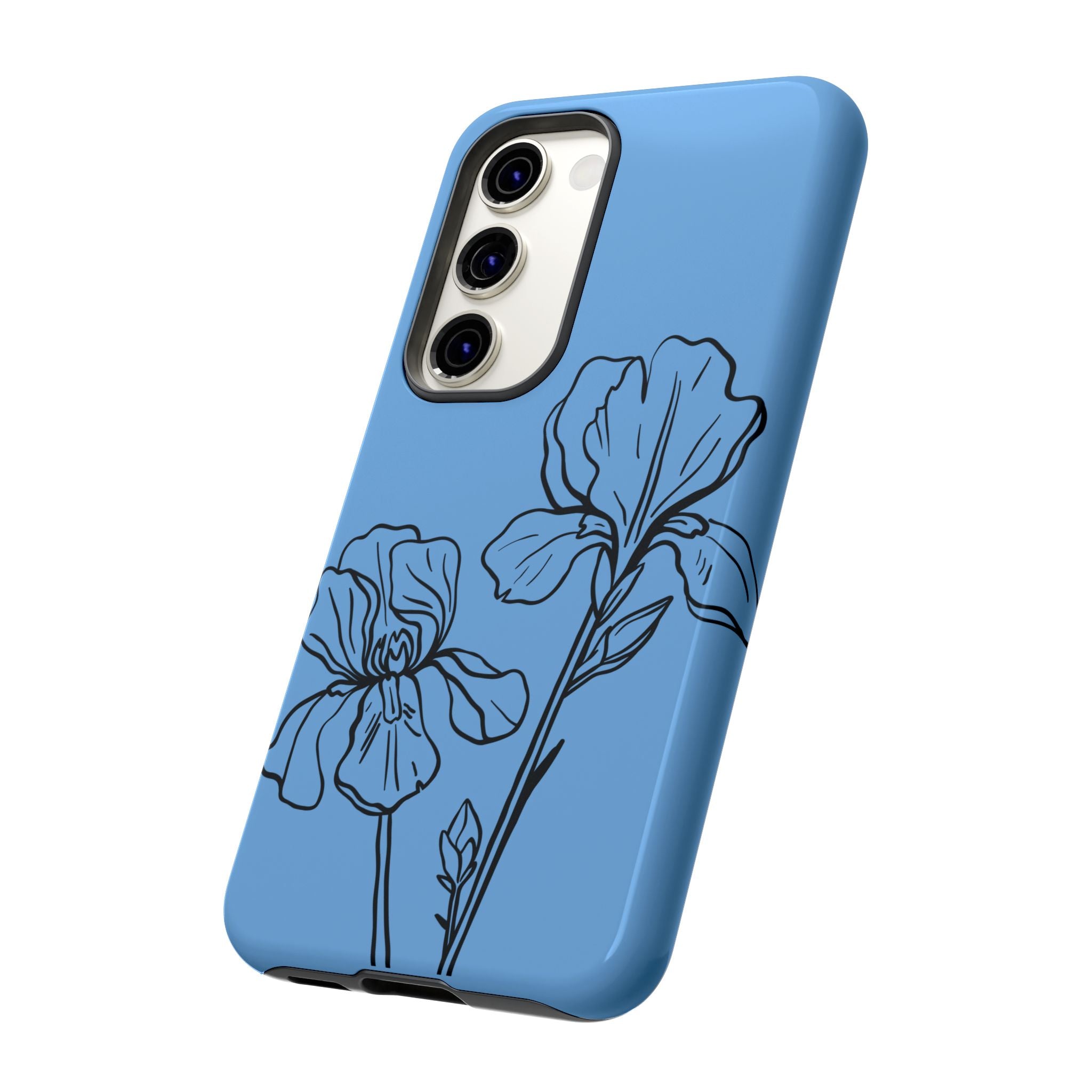 Blue Floral Phone Case
