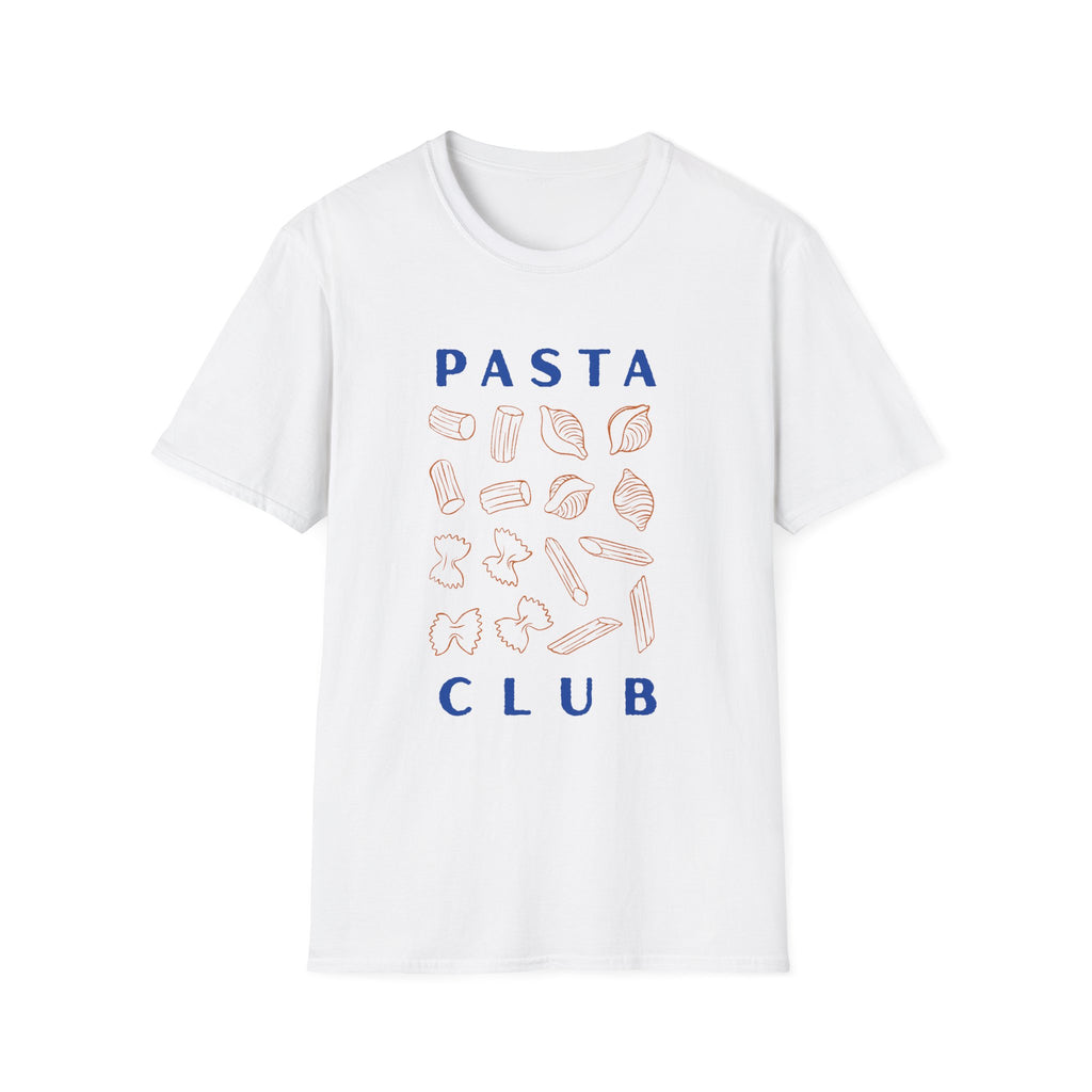 Pasta Club Front Design T Shirt