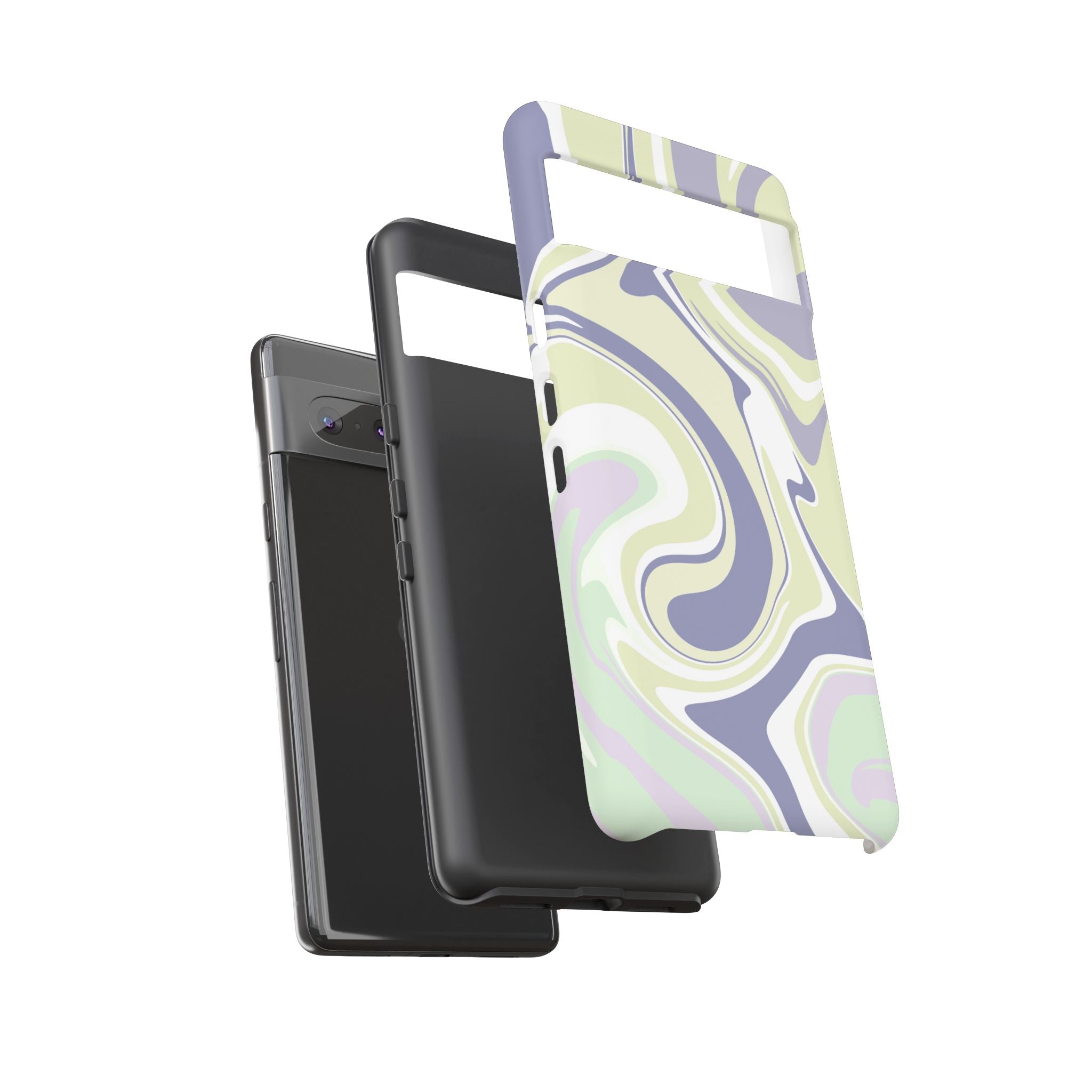 Swirl Marble Paint Phone Case