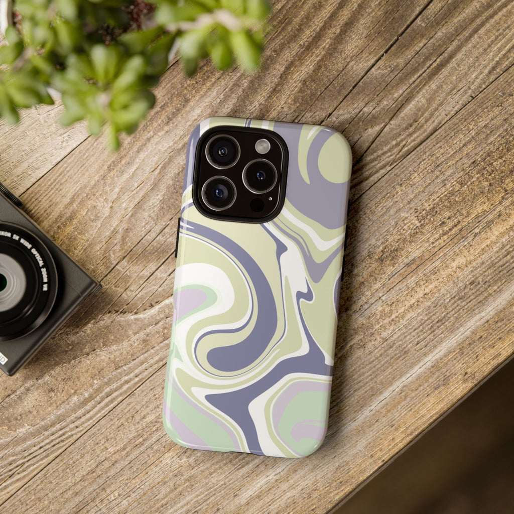 Swirl Marble Paint Phone Case