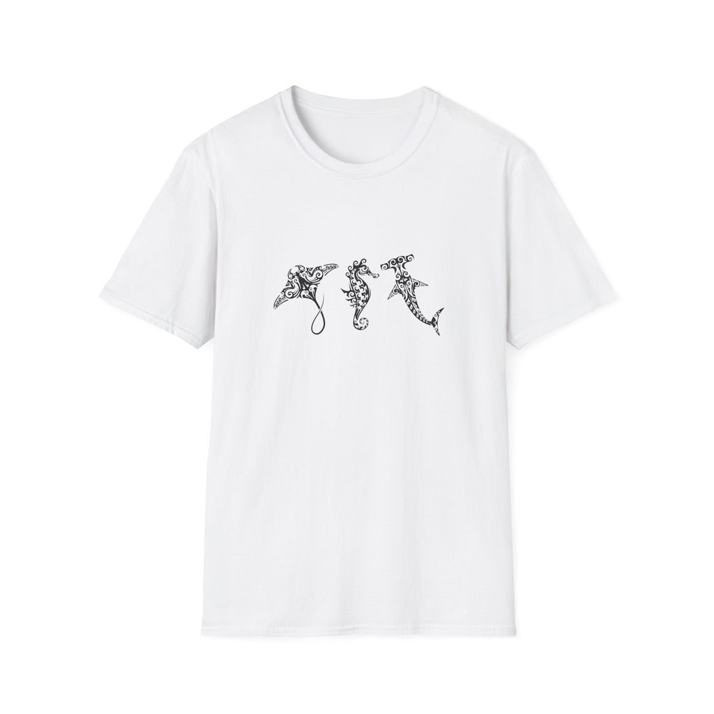 Ocean-Inspired Respect the Locals T-Shirt