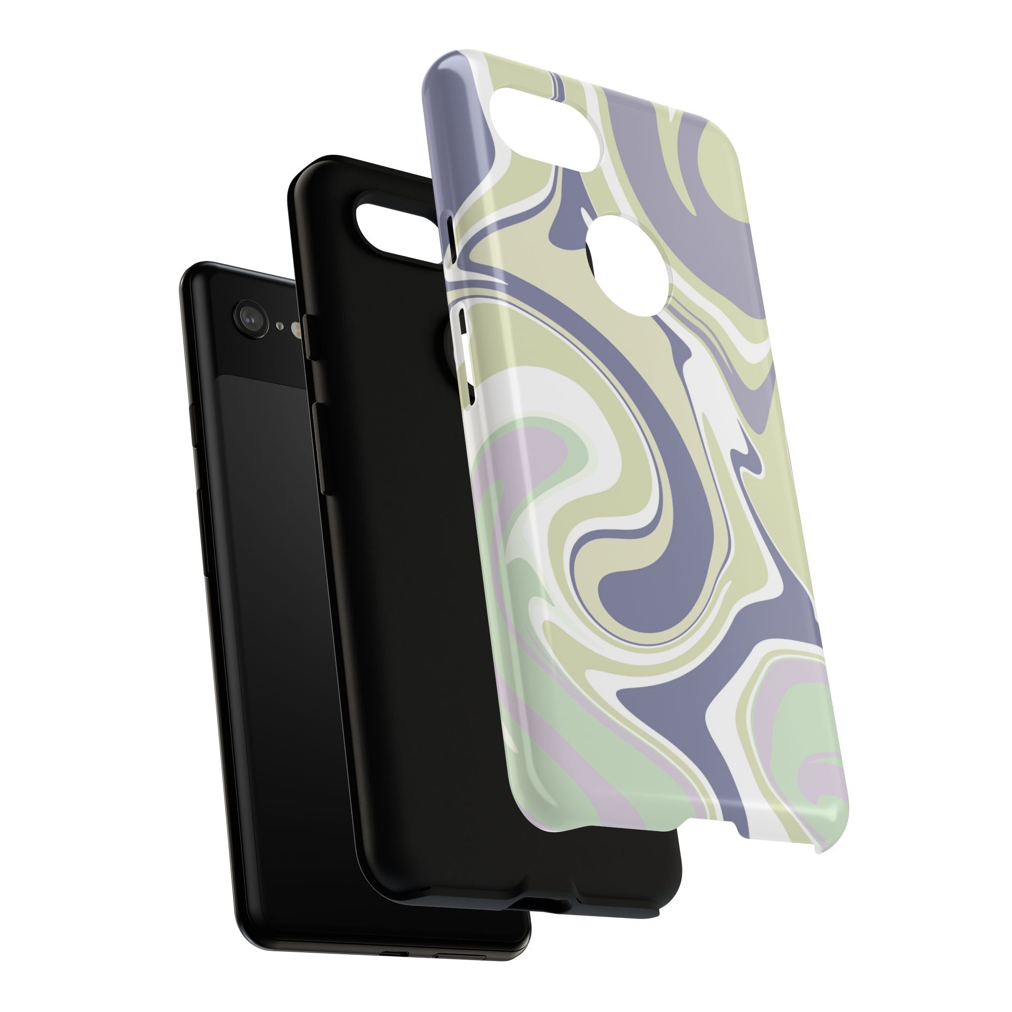 Swirl Marble Paint Phone Case