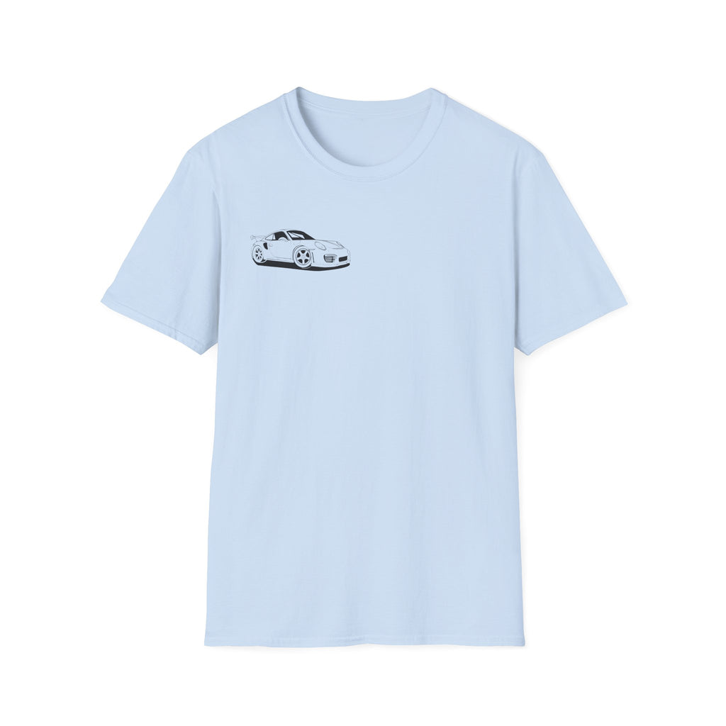 "My Past Rides" Vintage Car Illustration Tee