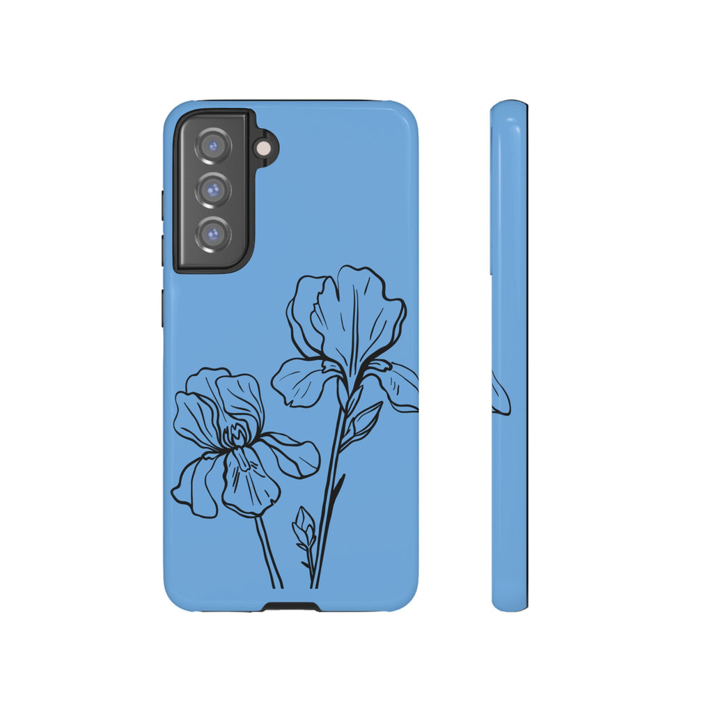 Blue Floral Phone Case