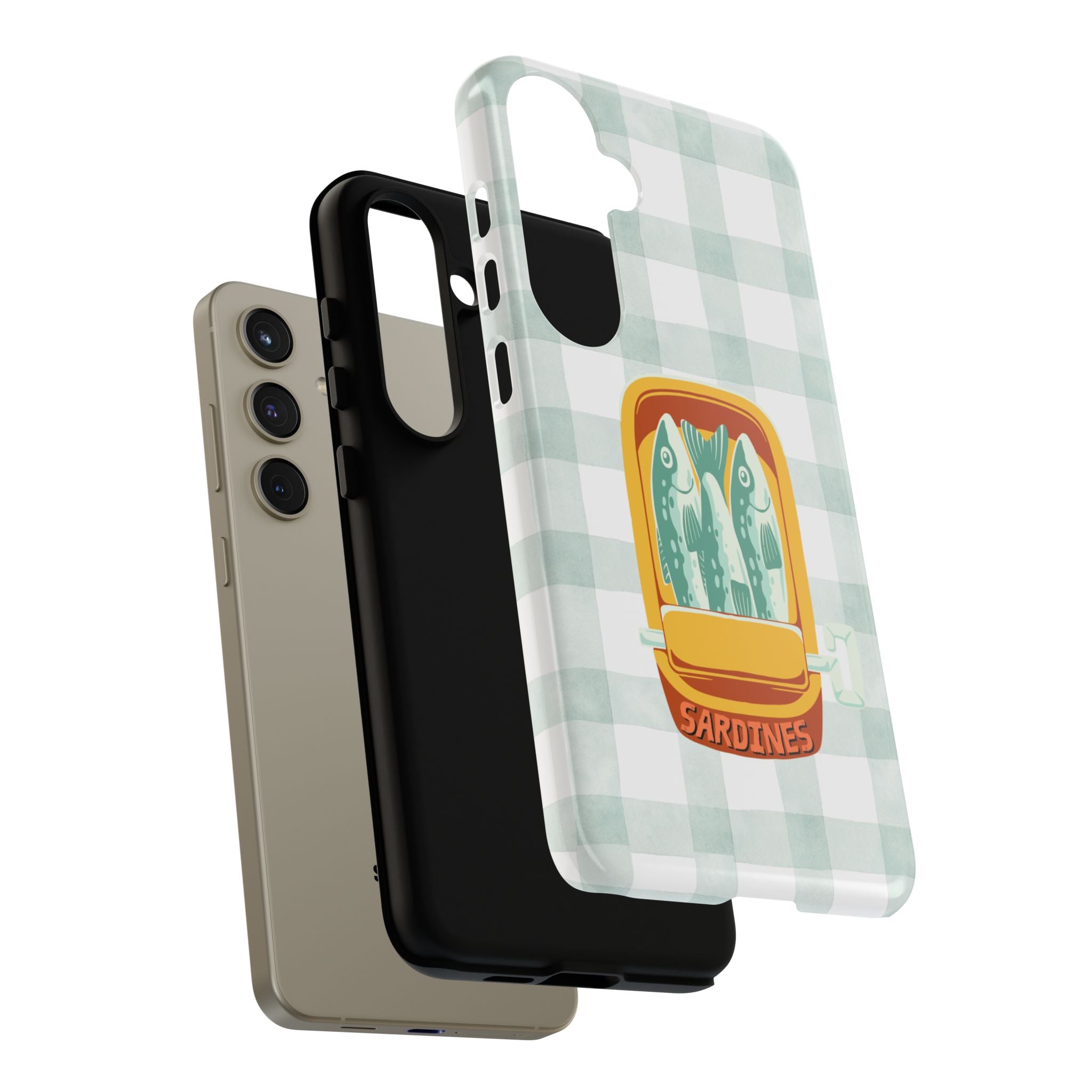Sardines Plaid Phone Case