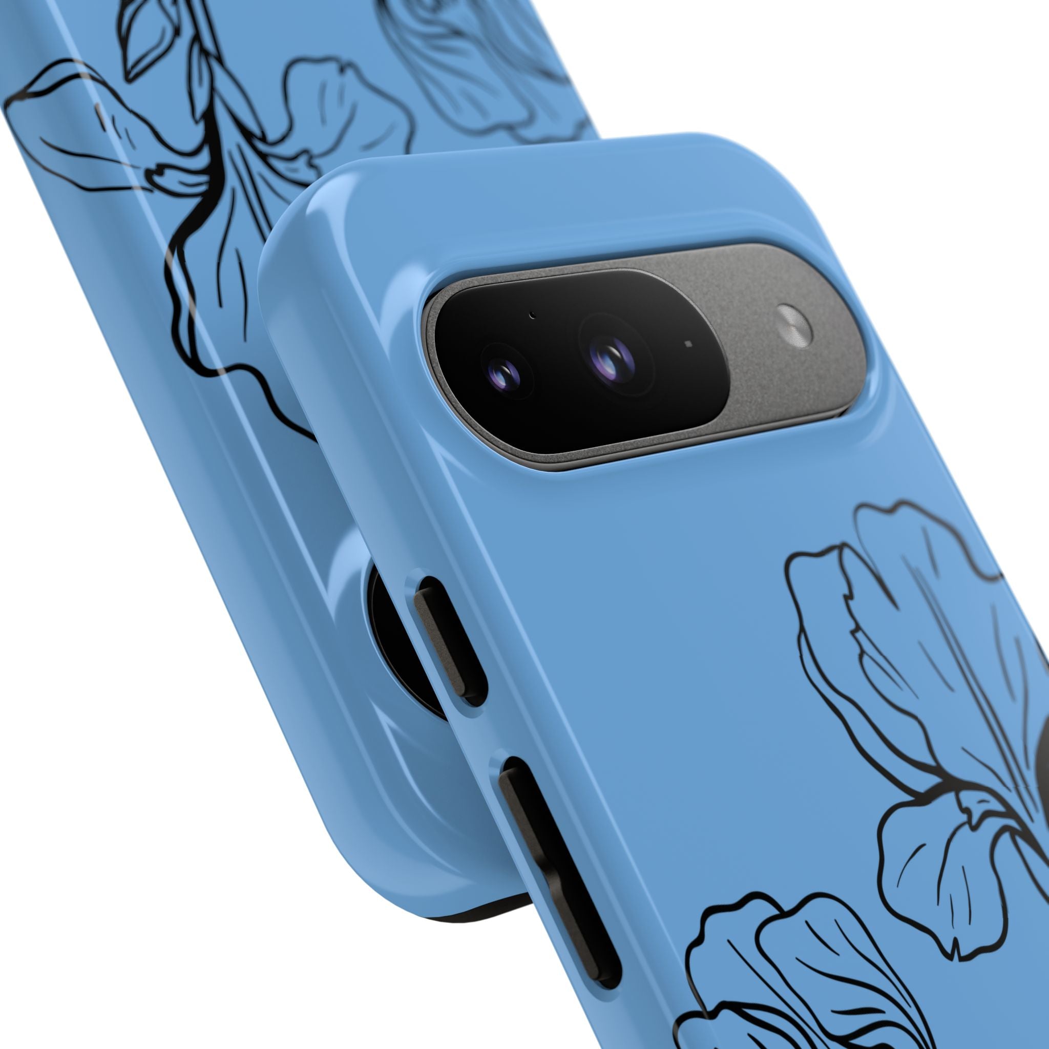 Blue Floral Phone Case