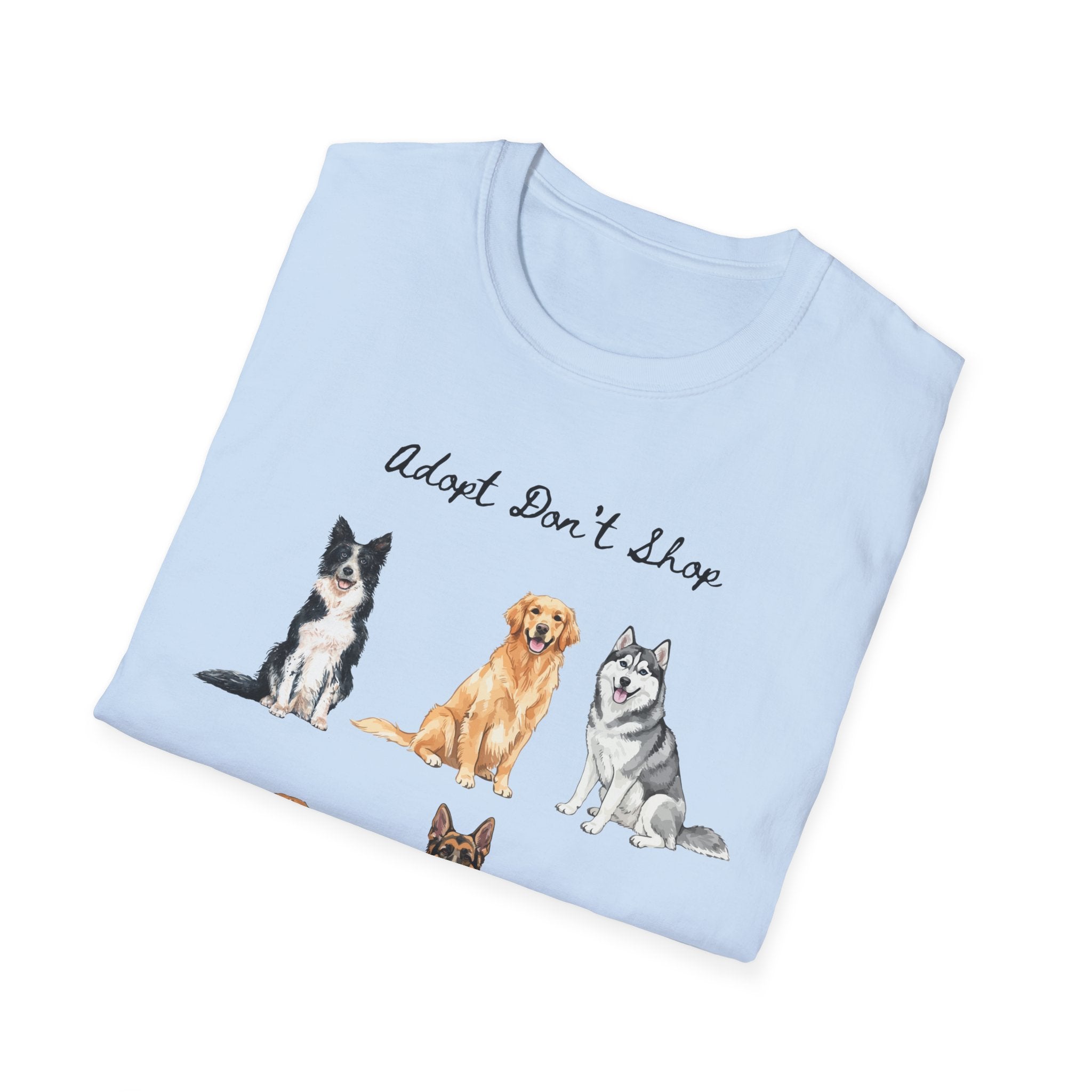 Adopt Don't Shop Dog Lovers T-Shirt