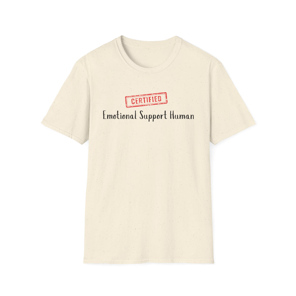Certified Emotional Support Human T-Shirt