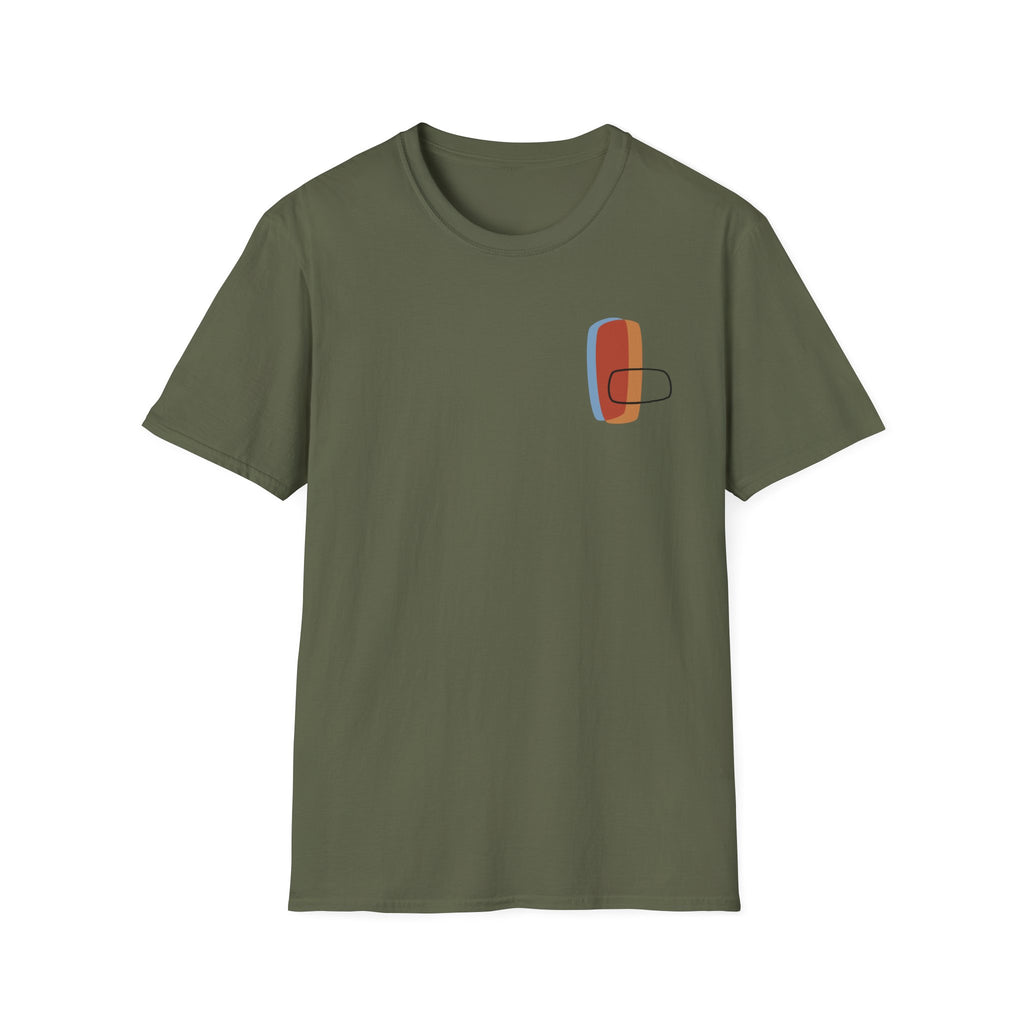 Mid Century Modern Abstract Unisex Graphic Tee