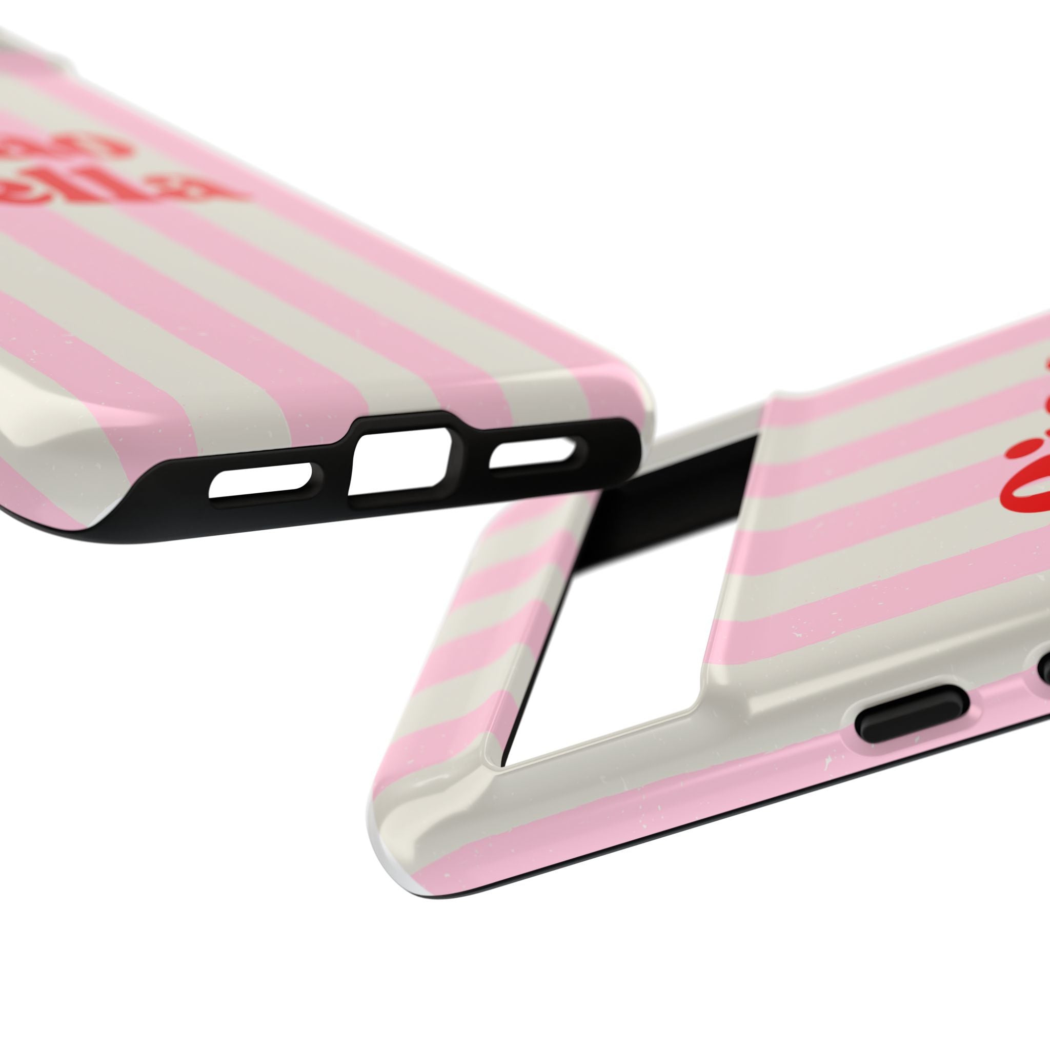 Pink Stripe Ciao Bella Phone Case