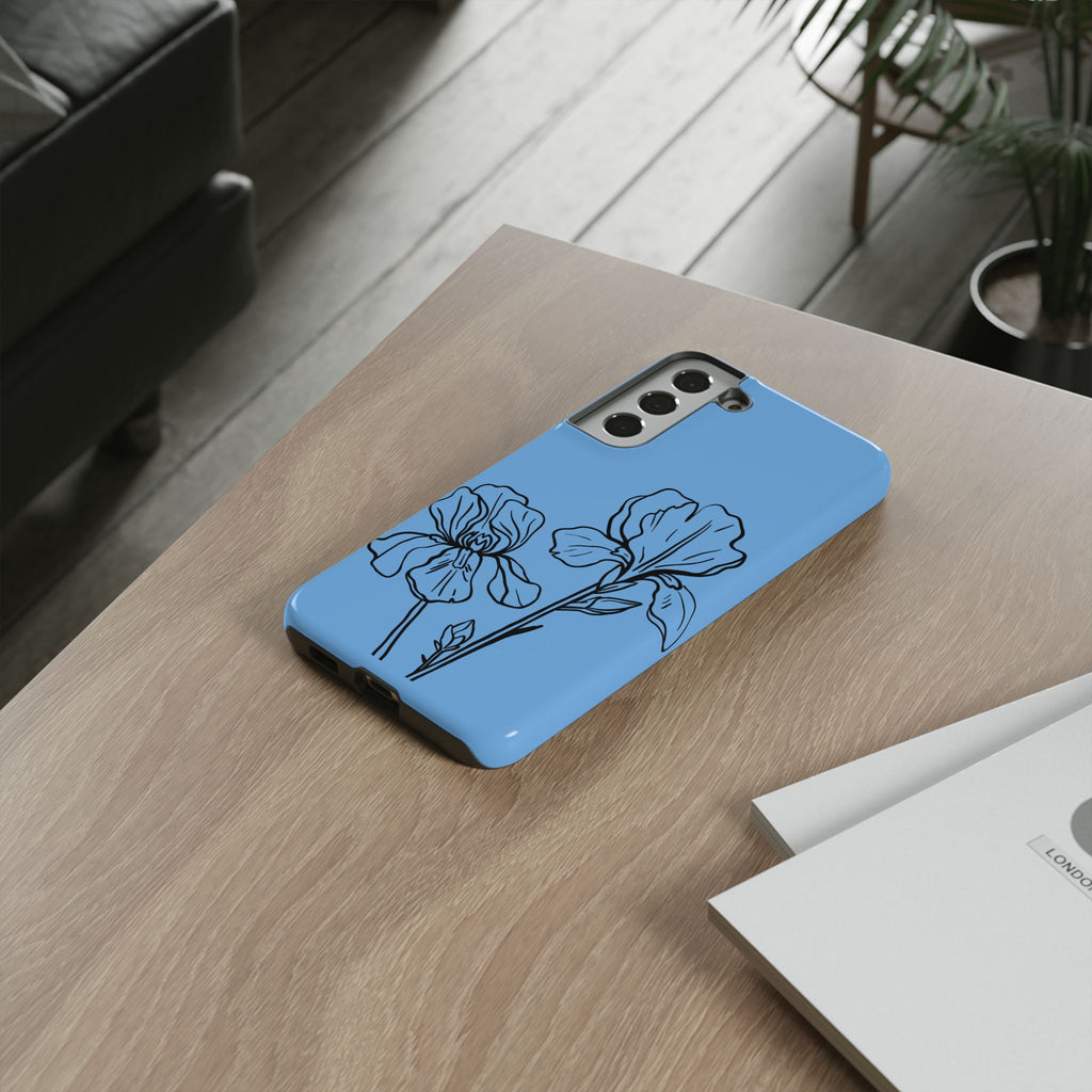 Blue Floral Phone Case
