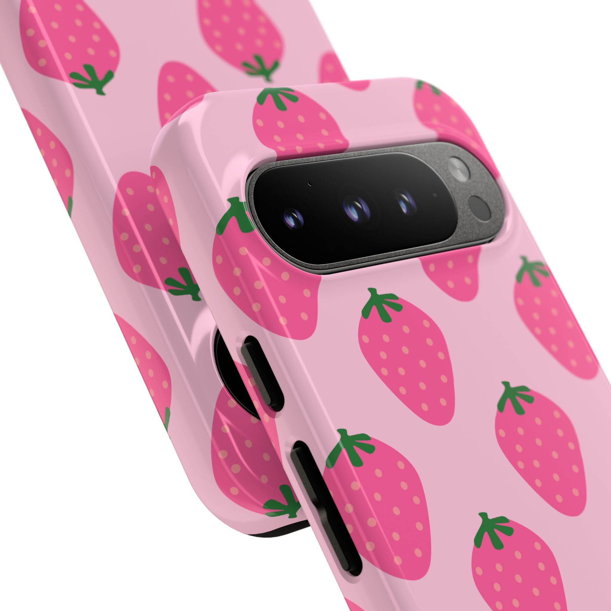 Pink Strawberry Phone Case