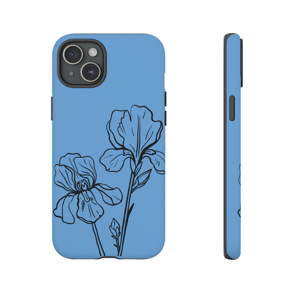 Blue Floral Phone Case