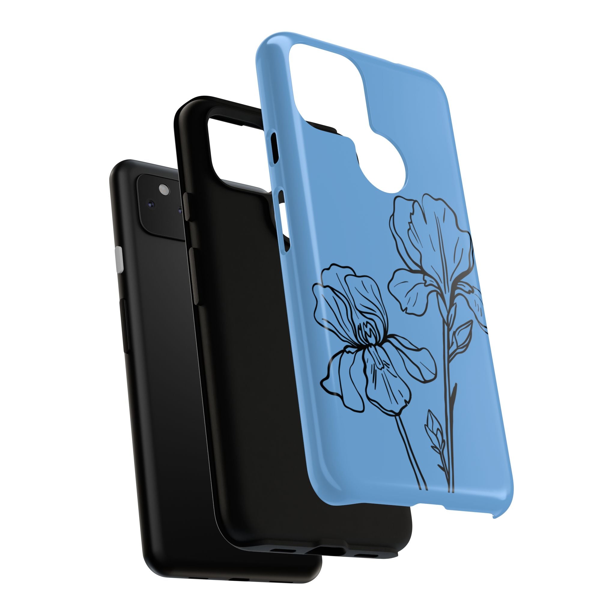 Blue Floral Phone Case