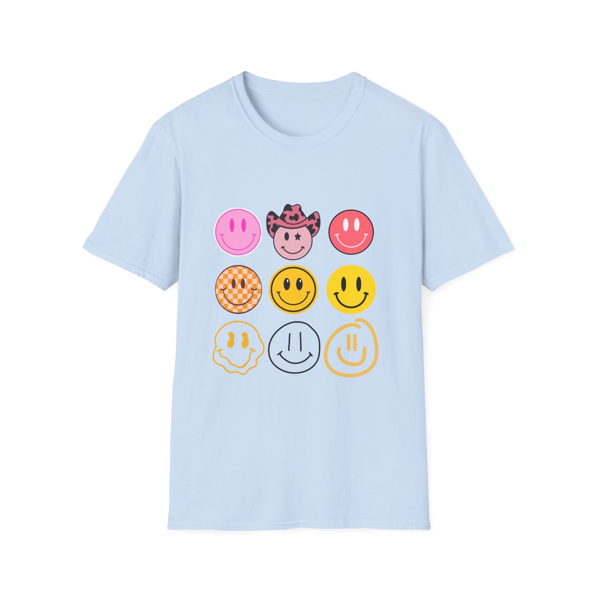 Smiley Face Graphic T-Shirt