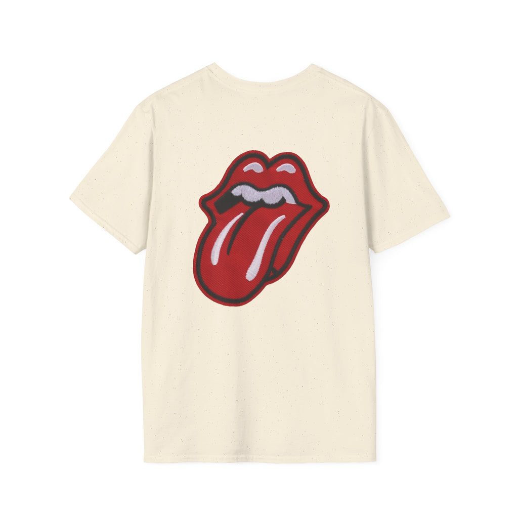 Rolling Stones Inspired Patch Unisex Graphic T-Shirt