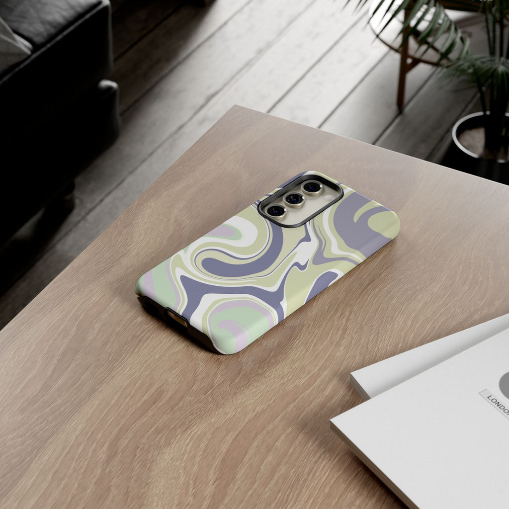 Swirl Marble Paint Phone Case