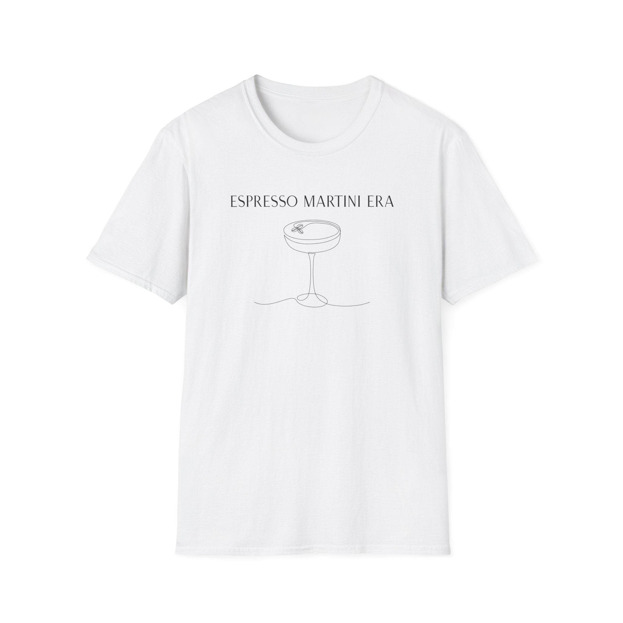 Espresso Martini Era Minimalist Cocktail Tee