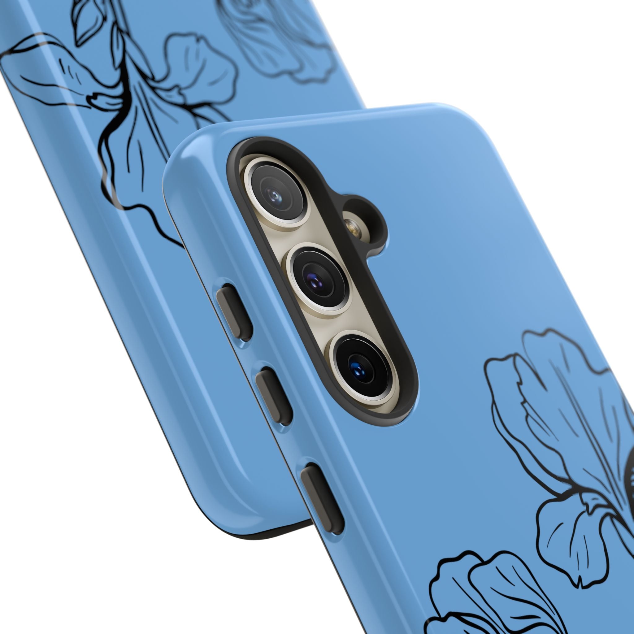 Blue Floral Phone Case