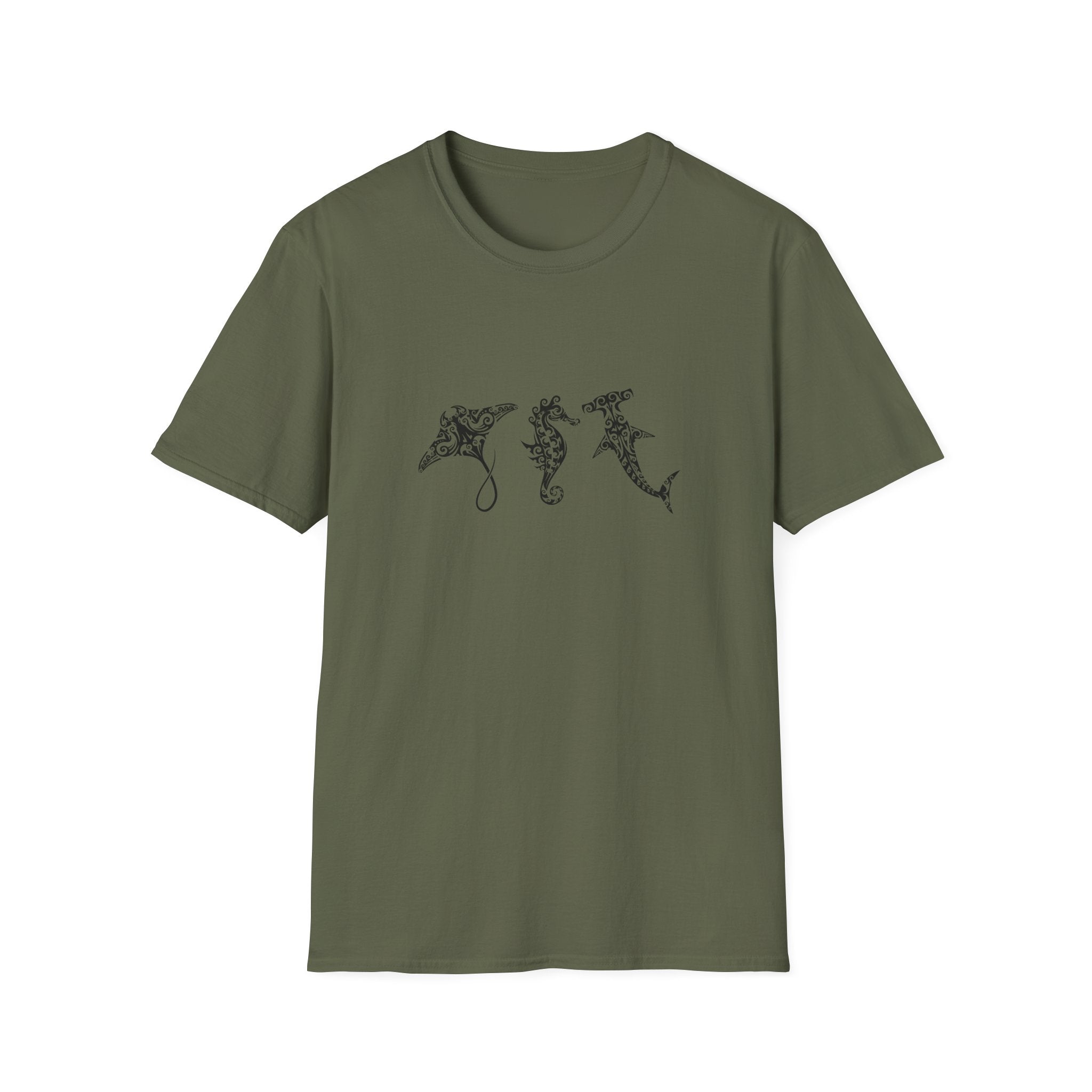 Ocean-Inspired Respect the Locals T-Shirt