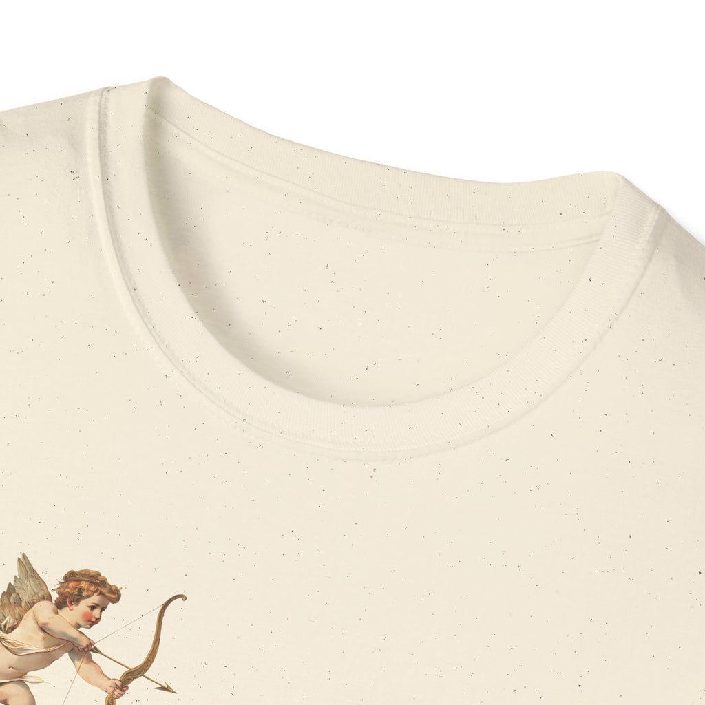 Cupid Cherubs 'Love Era' Romantic Vintage Angel Graphic T-Shirt