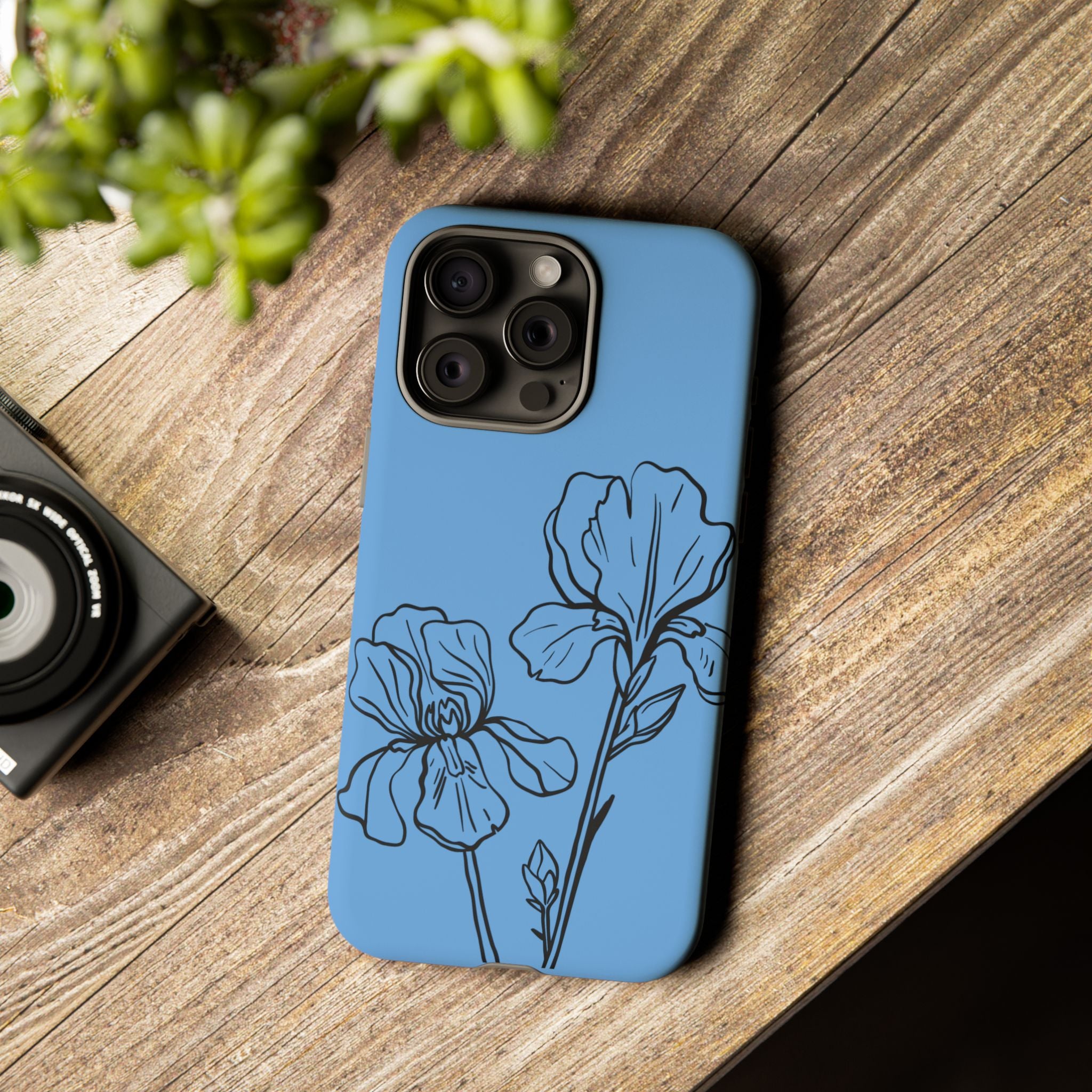 Blue Floral Phone Case