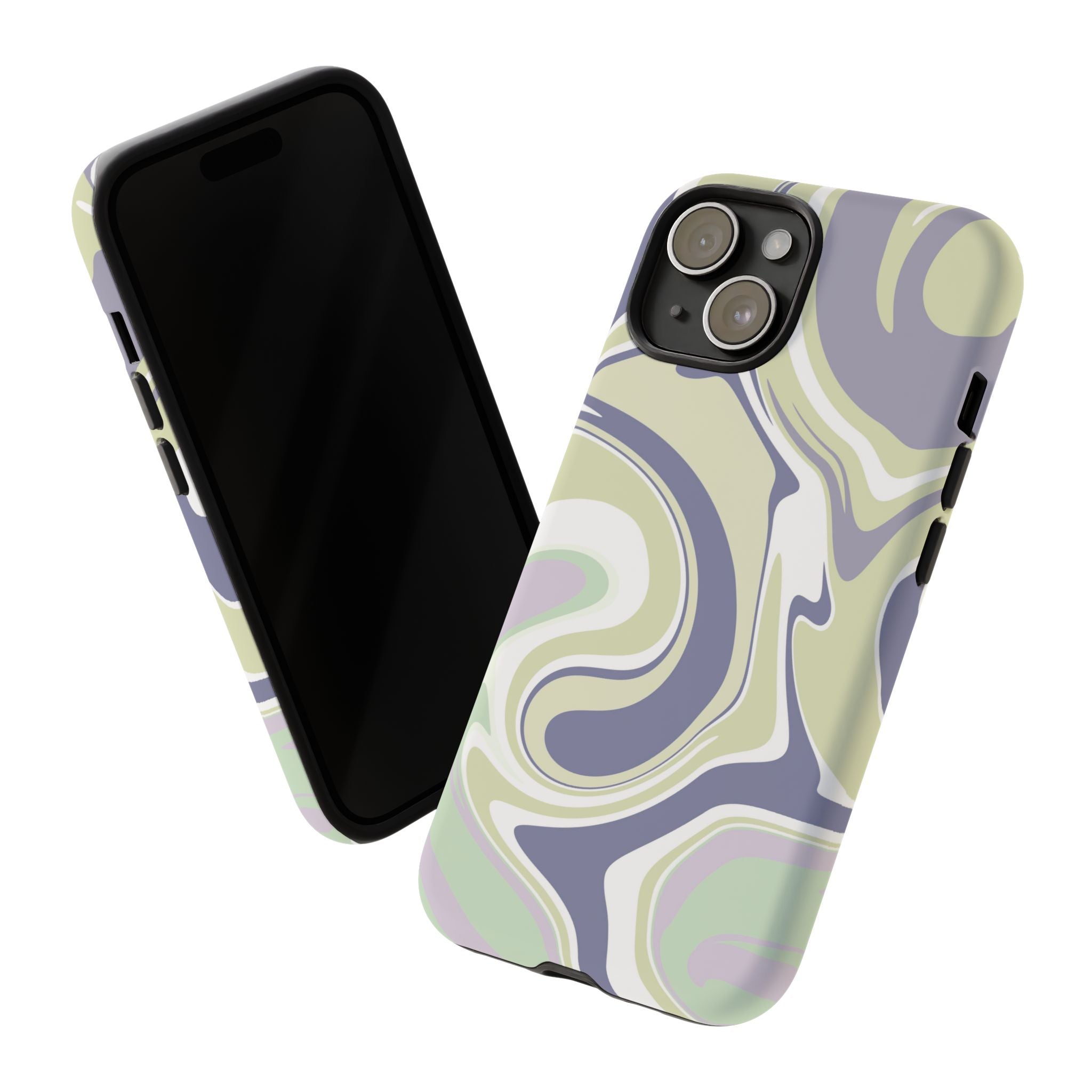 Swirl Marble Paint Phone Case