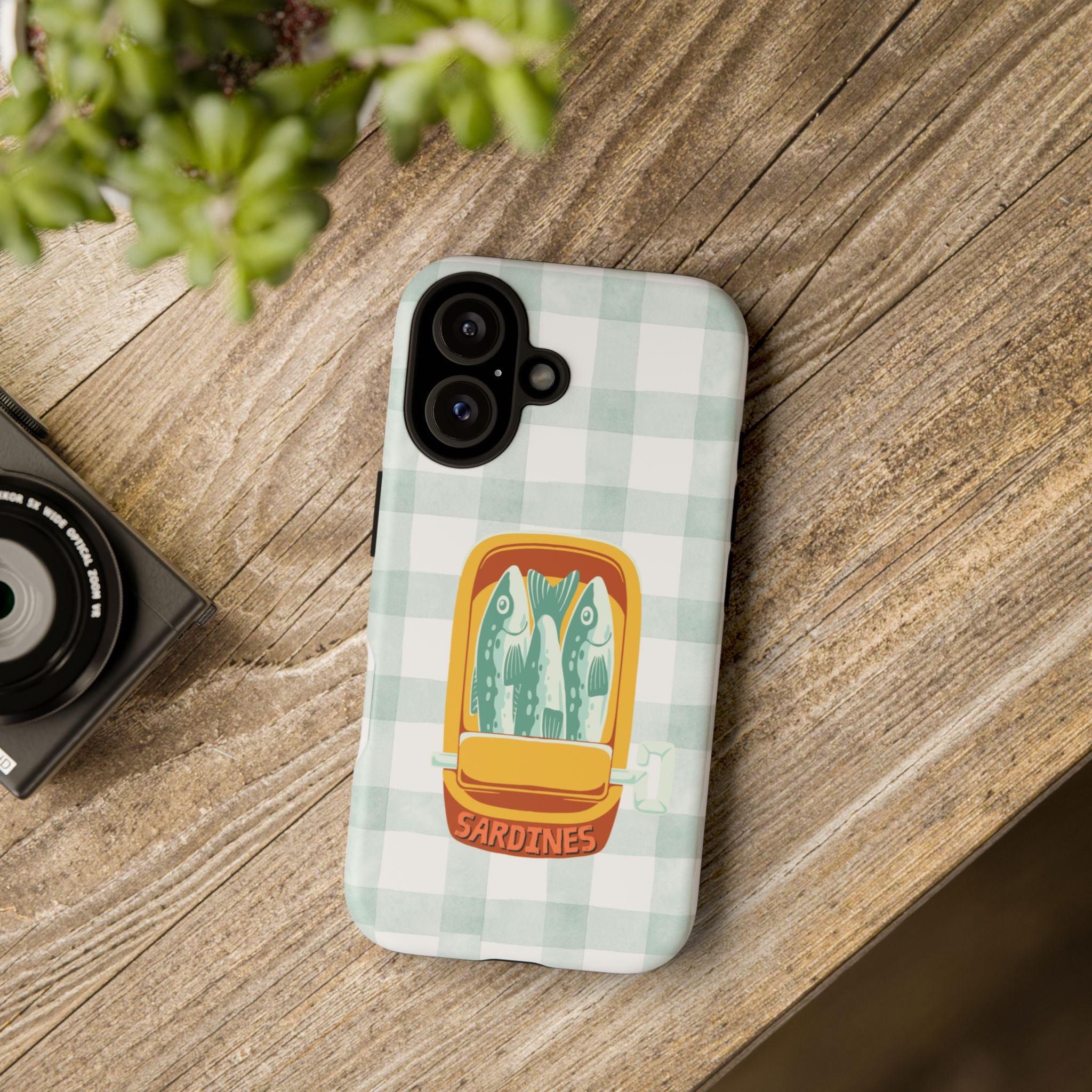 Sardines Plaid Phone Case
