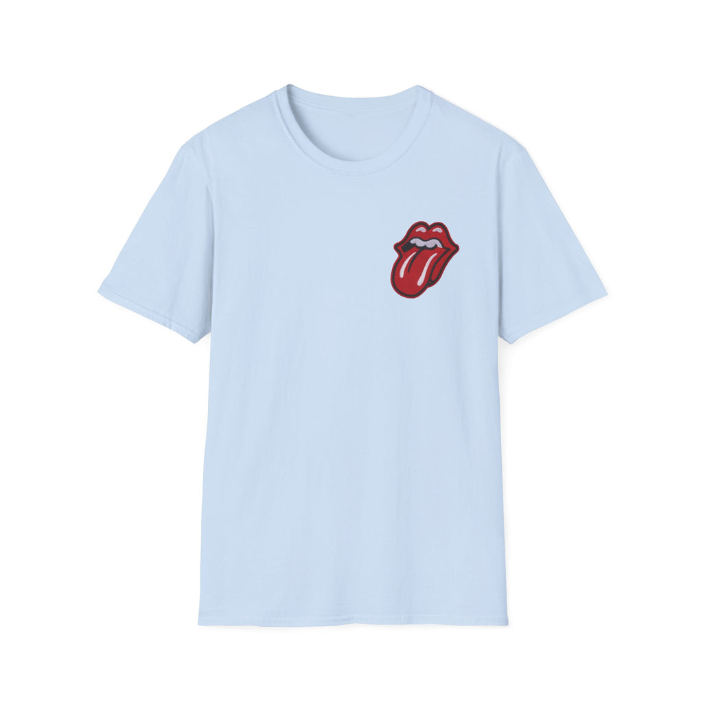 Rolling Stones Inspired Patch Unisex Graphic T-Shirt