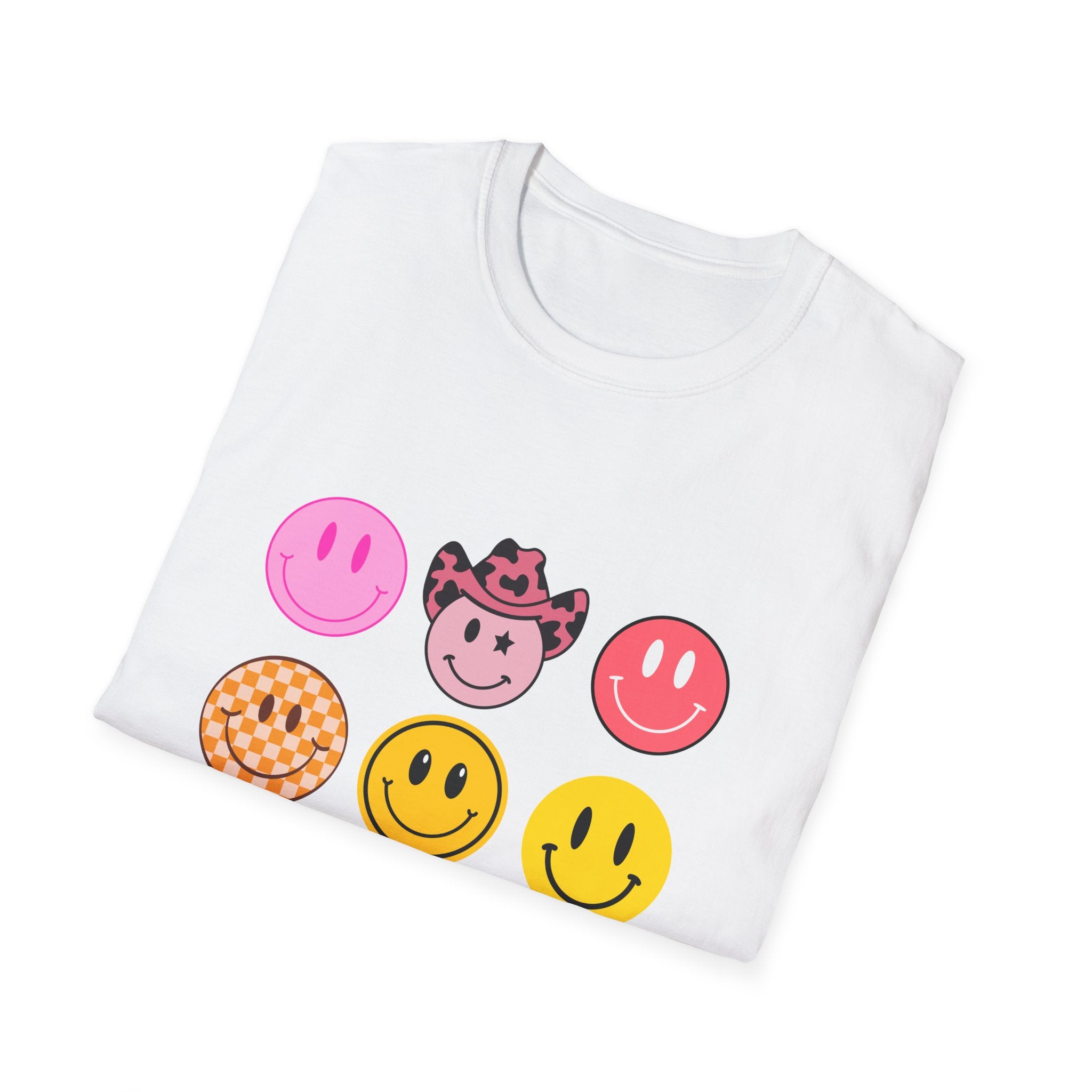 Smiley Face Graphic T-Shirt