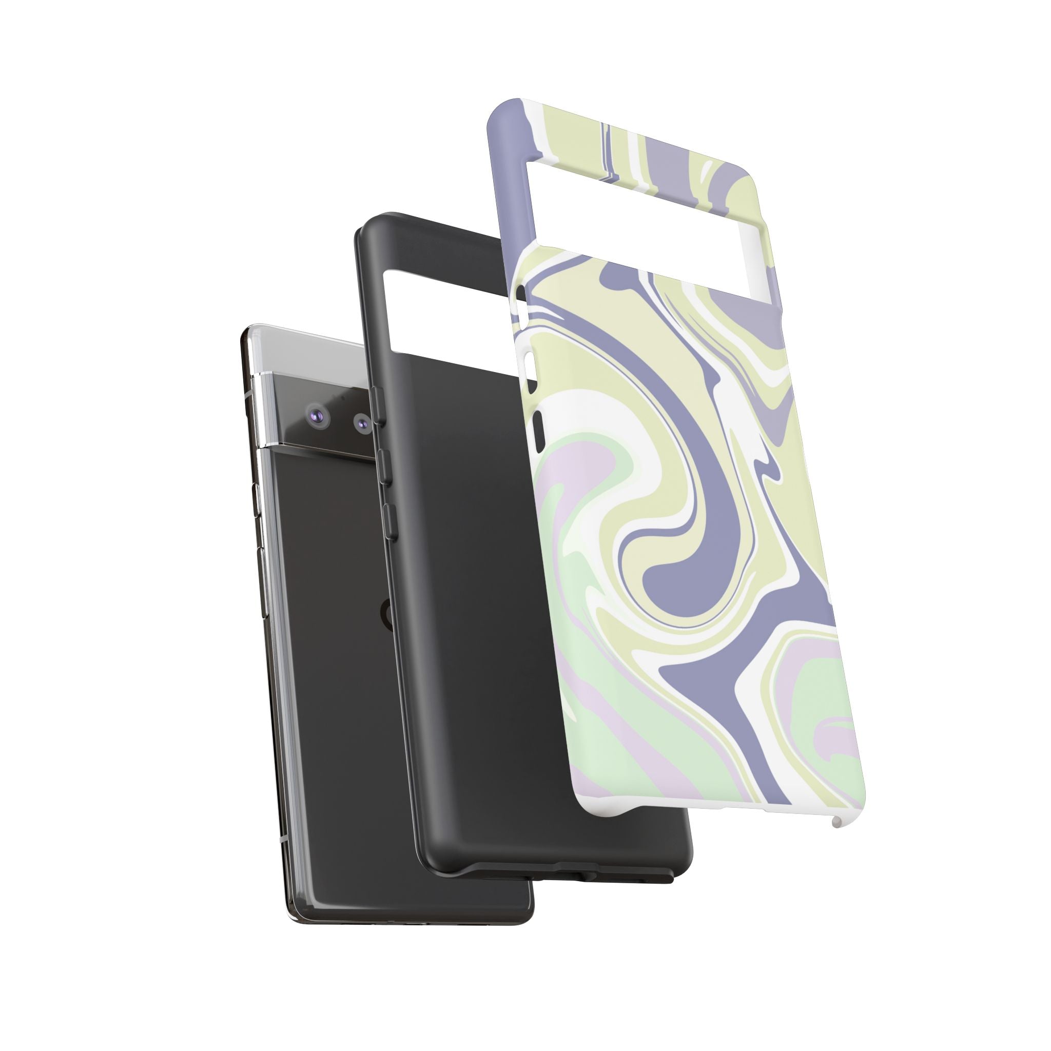 Swirl Marble Paint Phone Case