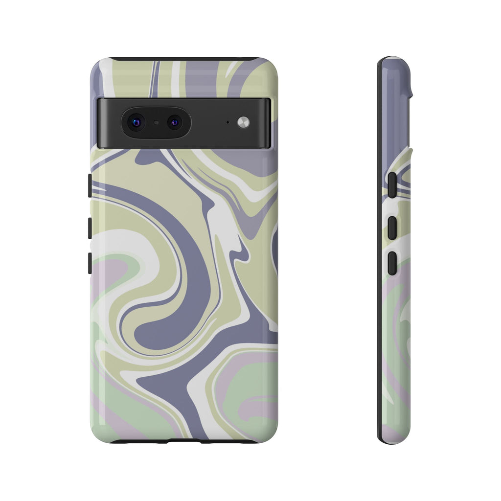 Swirl Marble Paint Phone Case