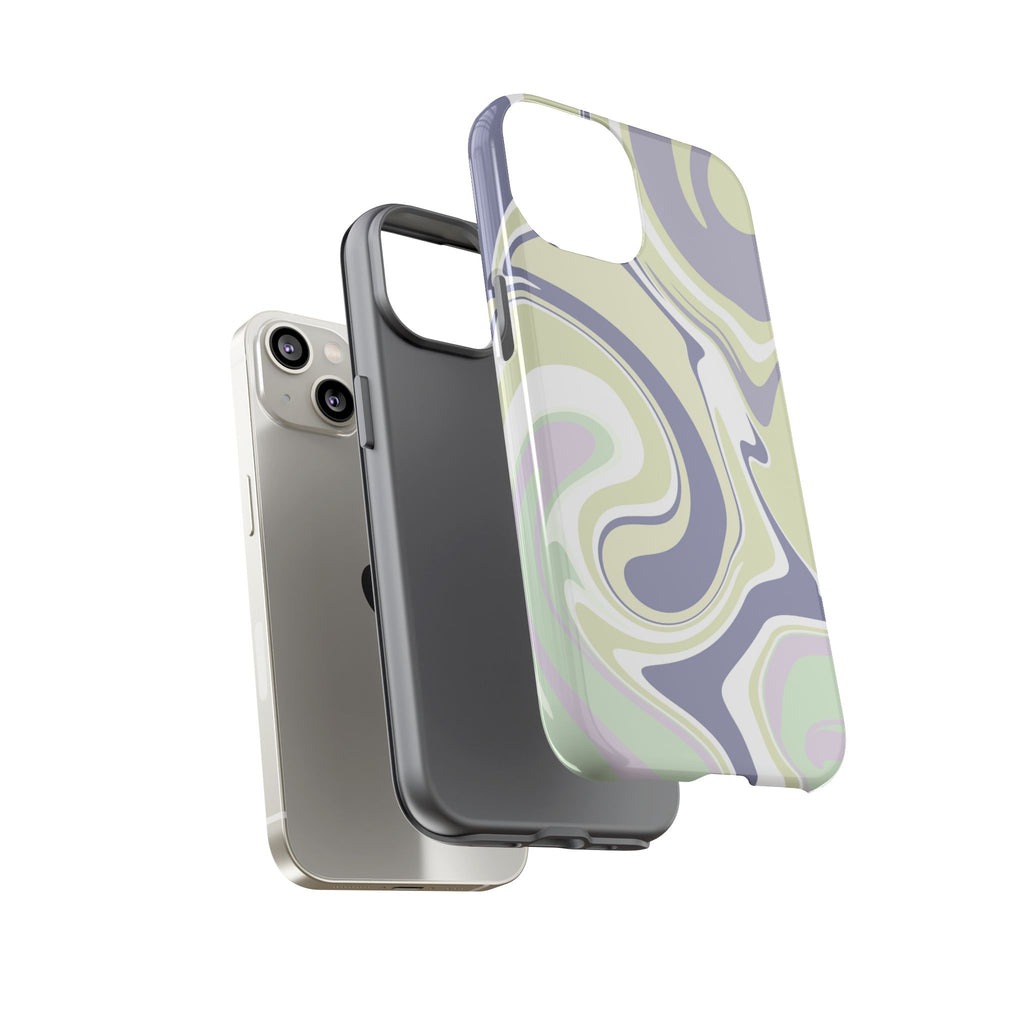 Swirl Marble Paint Phone Case