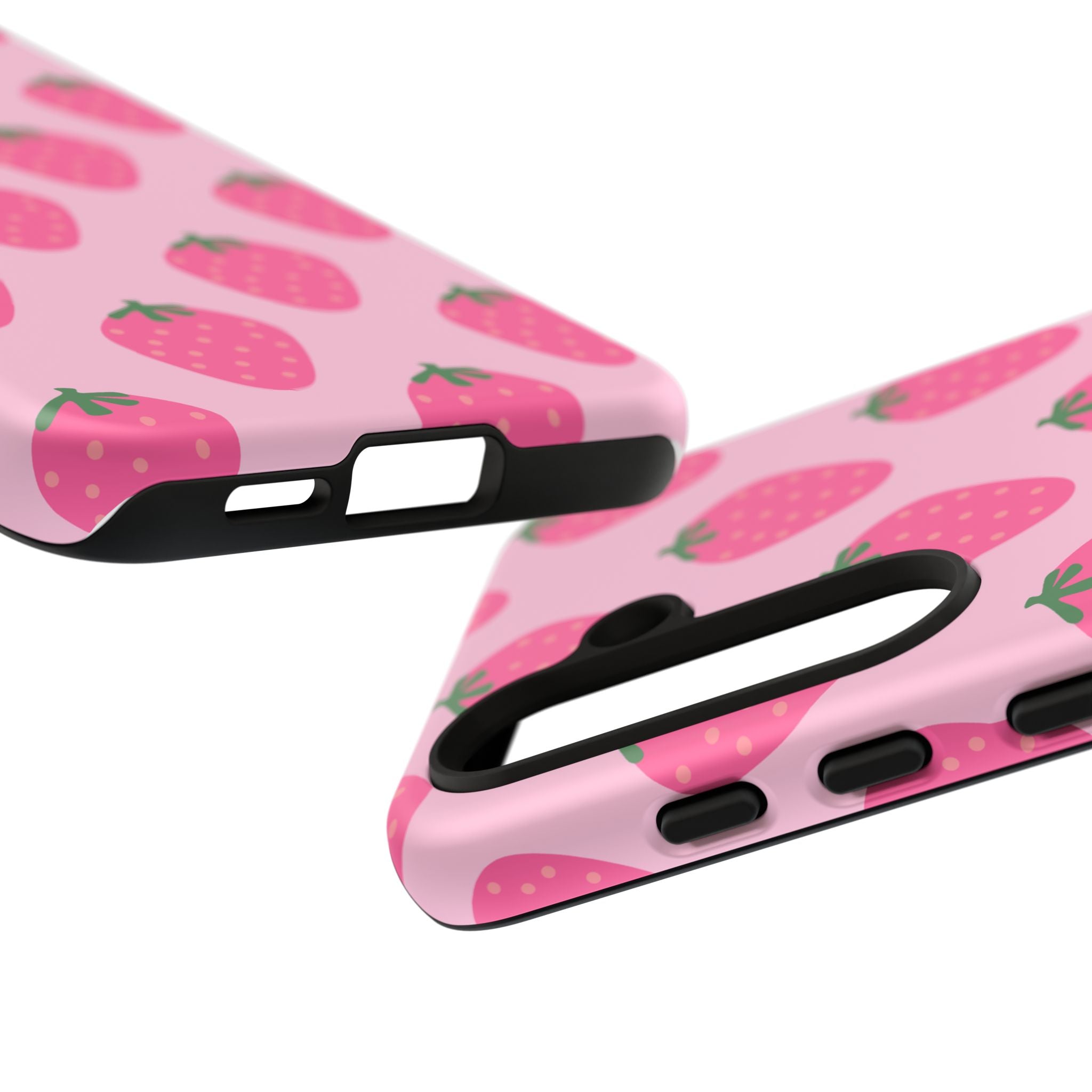 Pink Strawberry Phone Case