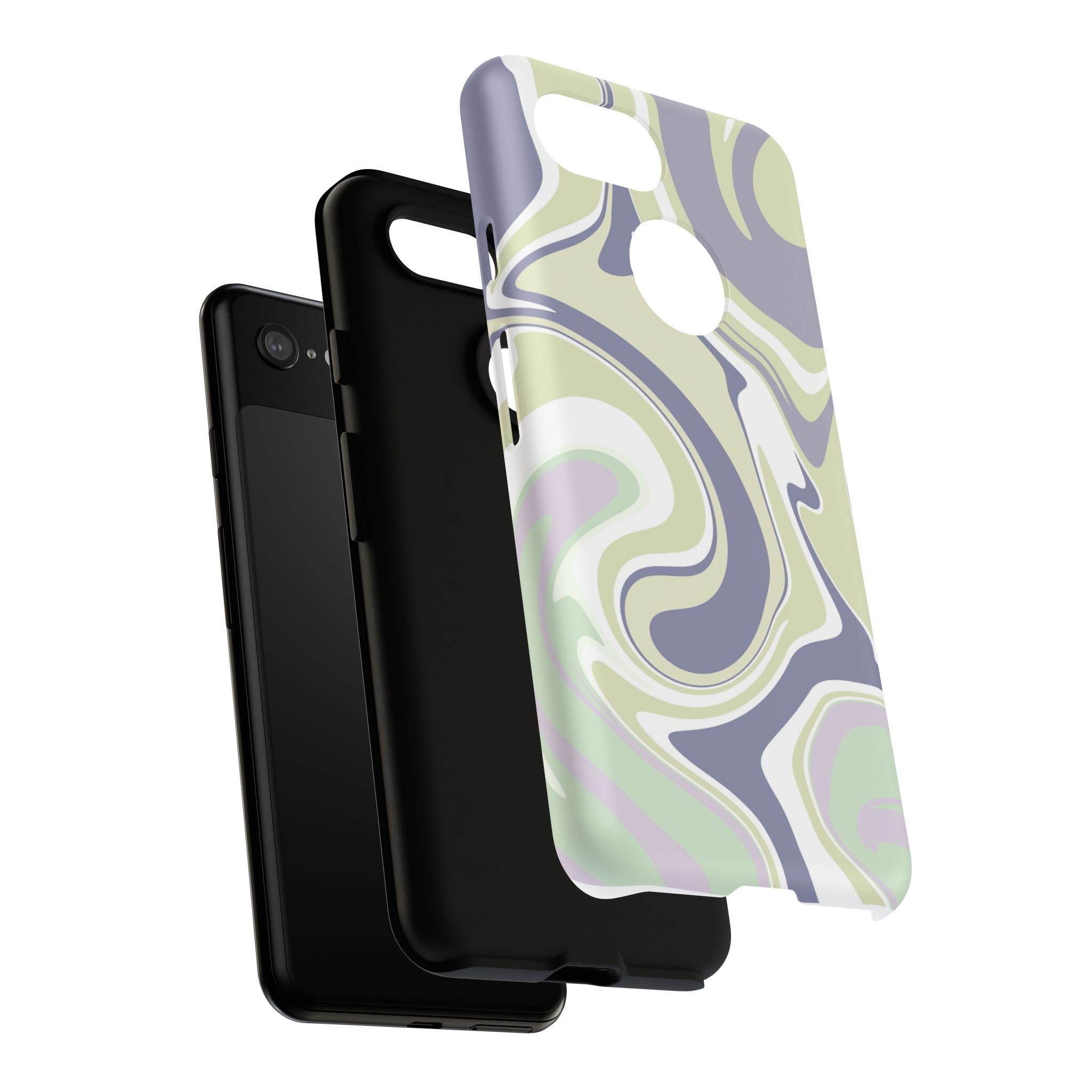 Swirl Marble Paint Phone Case