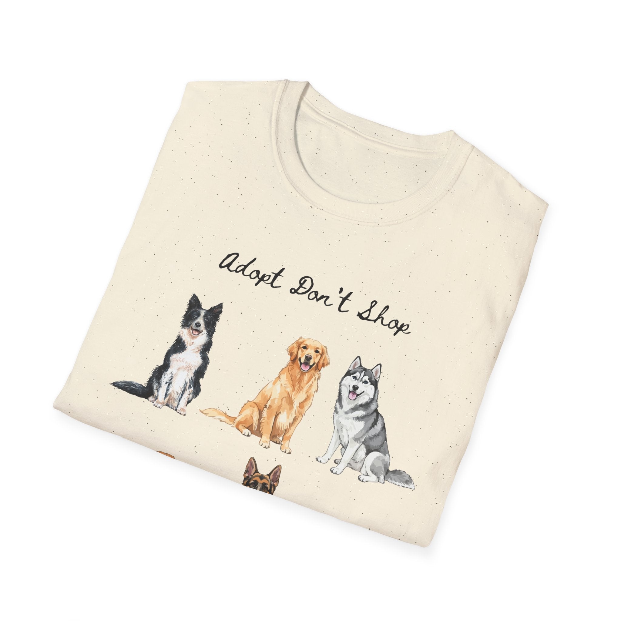 Adopt Don't Shop Dog Lovers T-Shirt