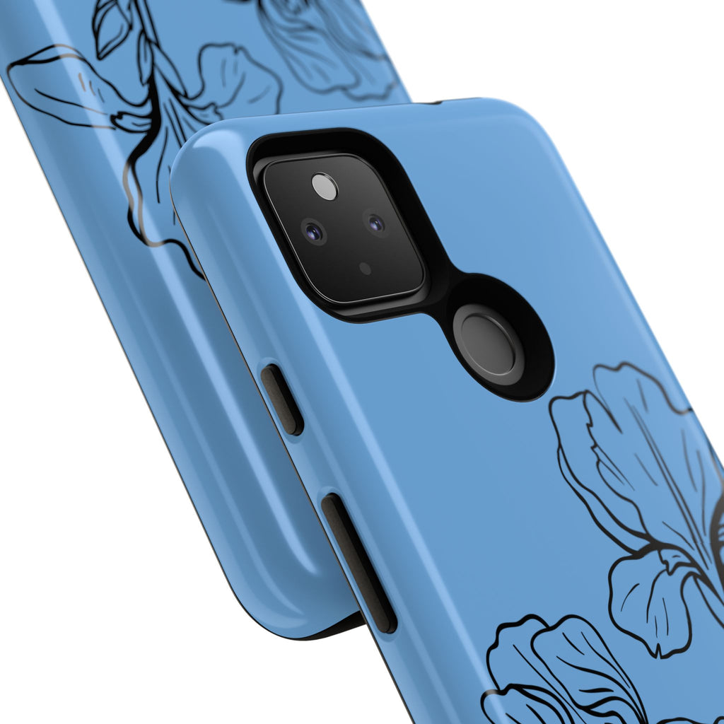 Blue Floral Phone Case