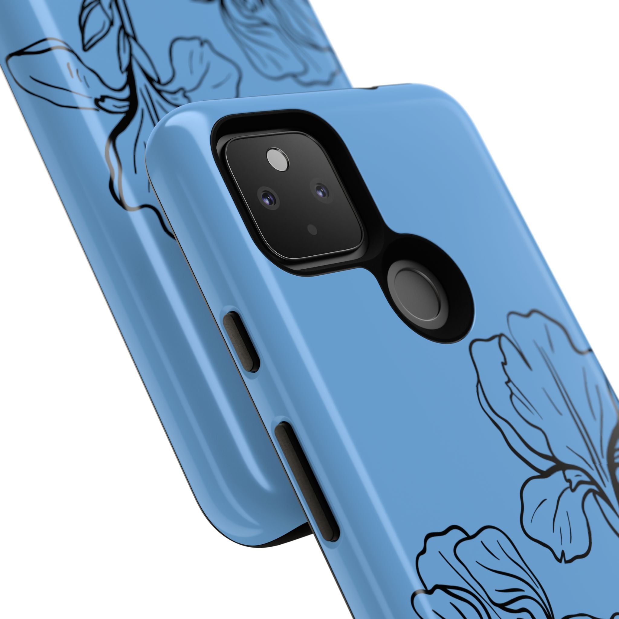 Blue Floral Phone Case