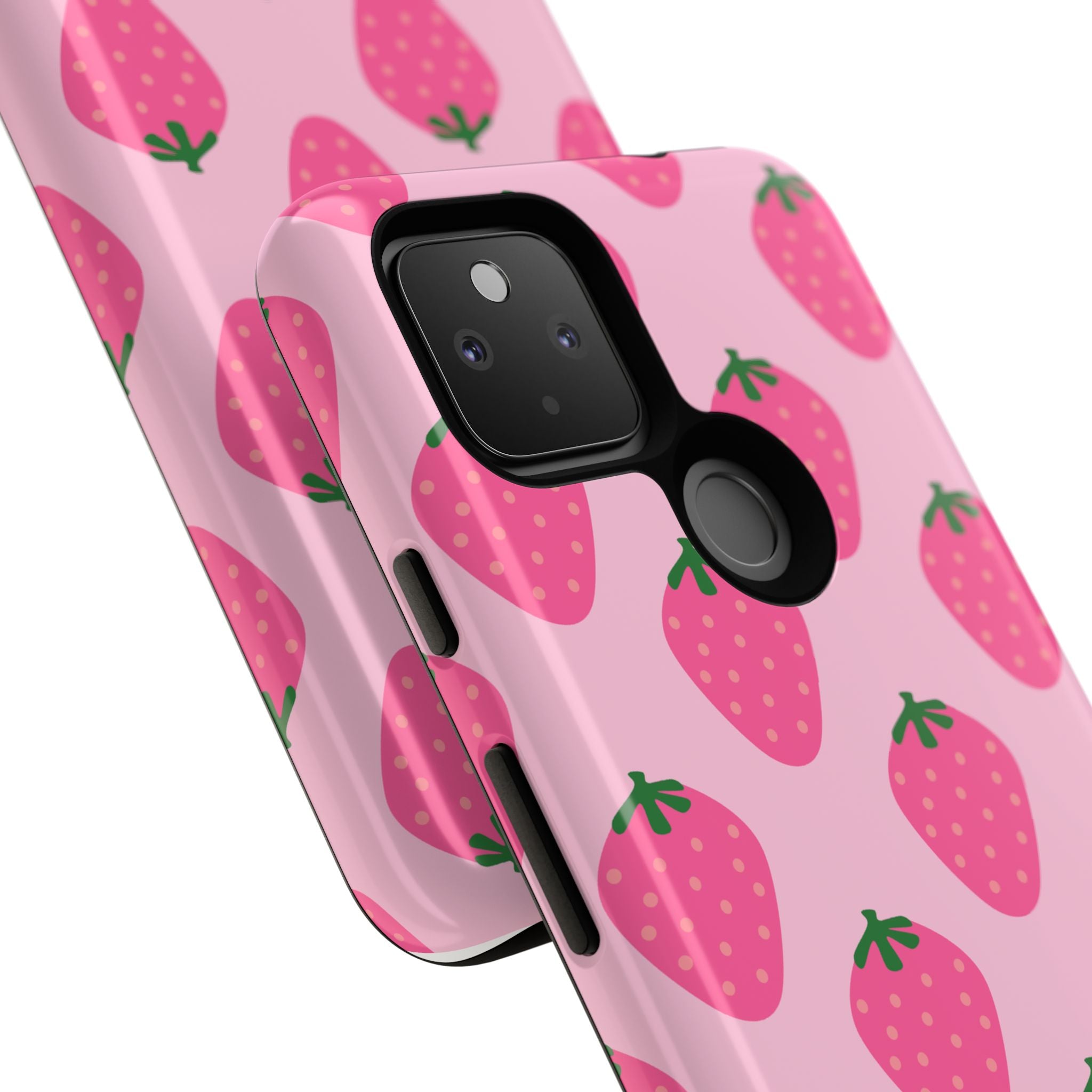 Pink Strawberry Phone Case