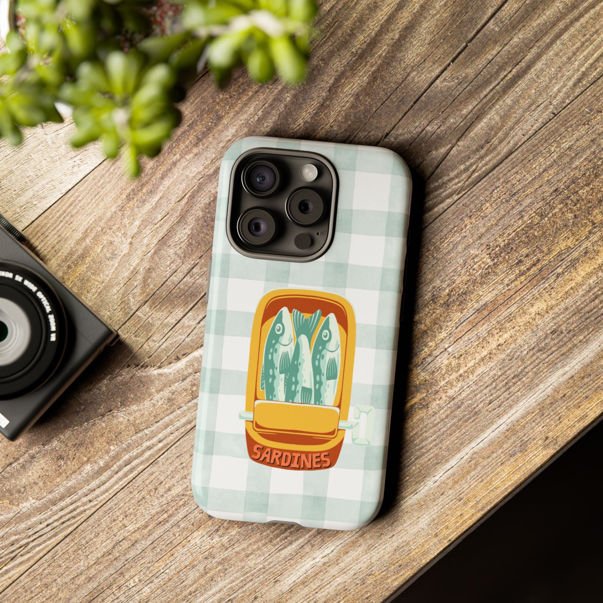 Sardines Plaid Phone Case