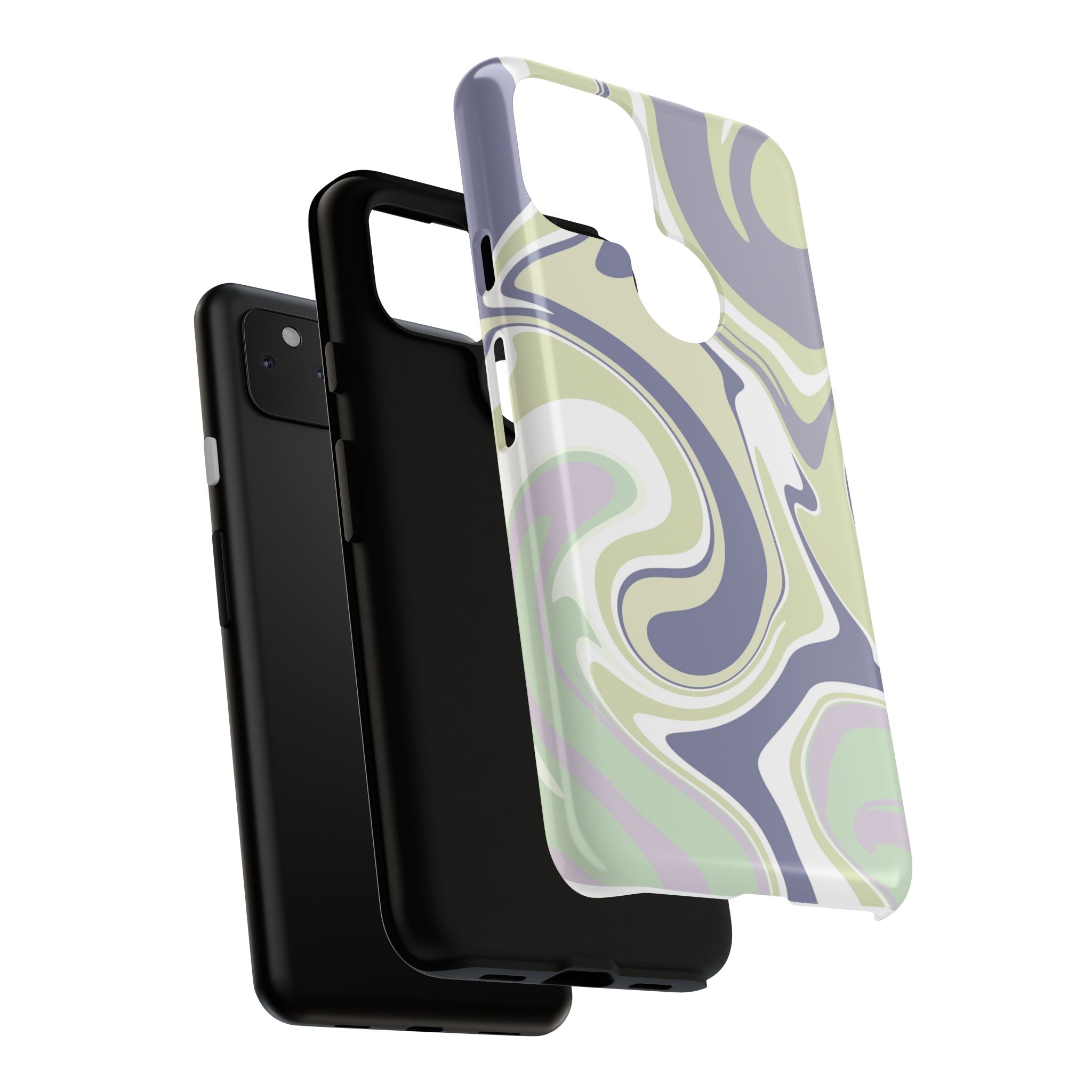 Swirl Marble Paint Phone Case