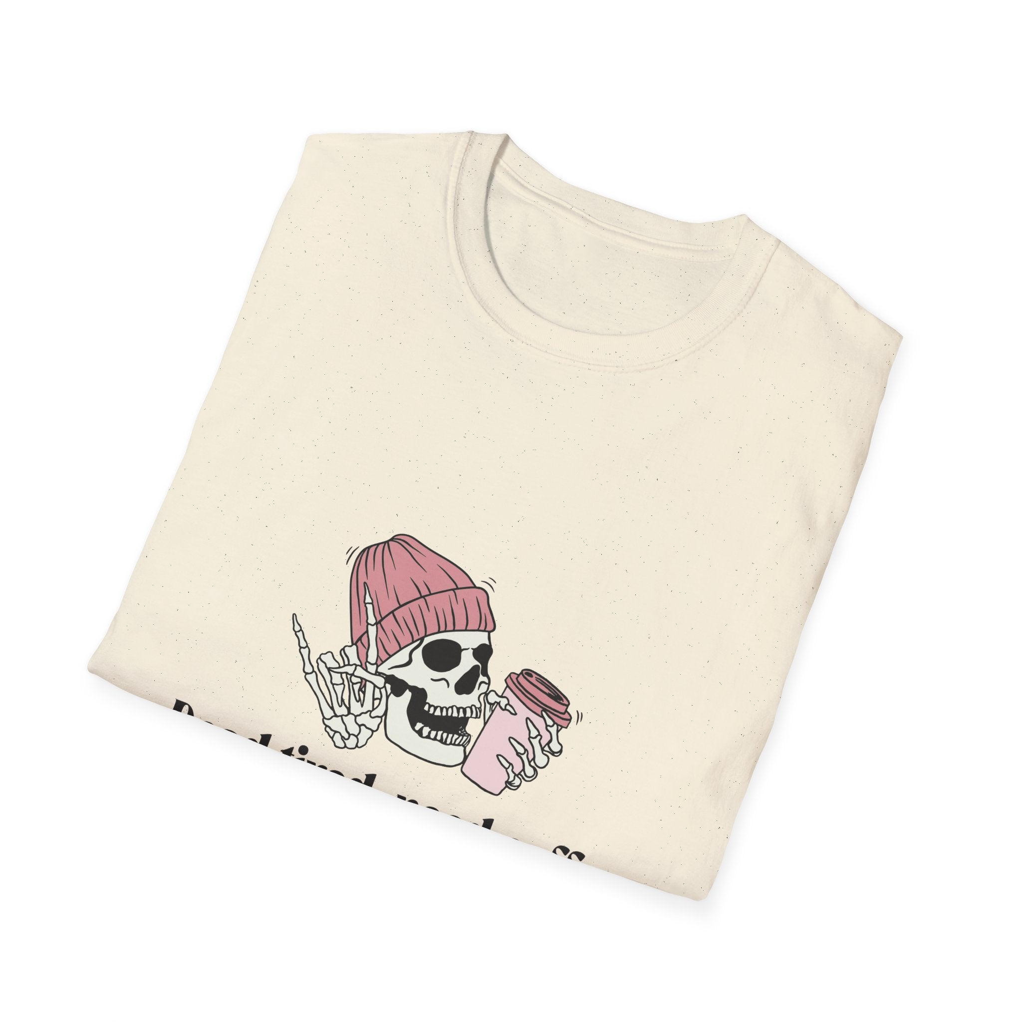 Coffee Lover's Skull T-Shirt, Unisex Graphic Tee