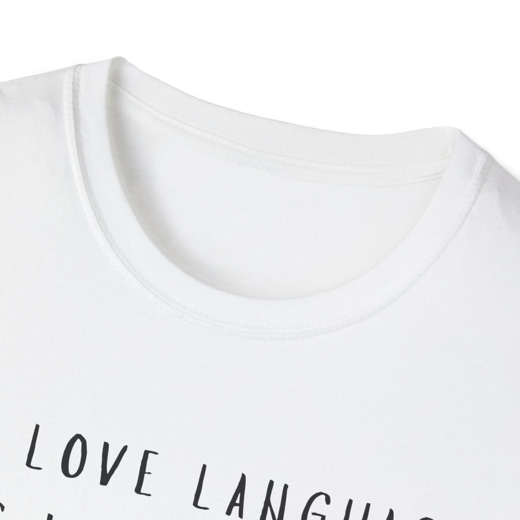 "My Love Language Is Iced Coffee" Graphic Tee