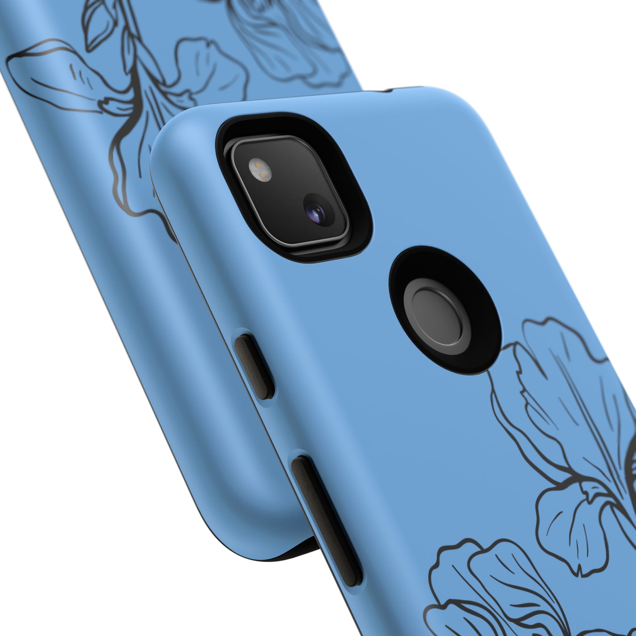 Blue Floral Phone Case