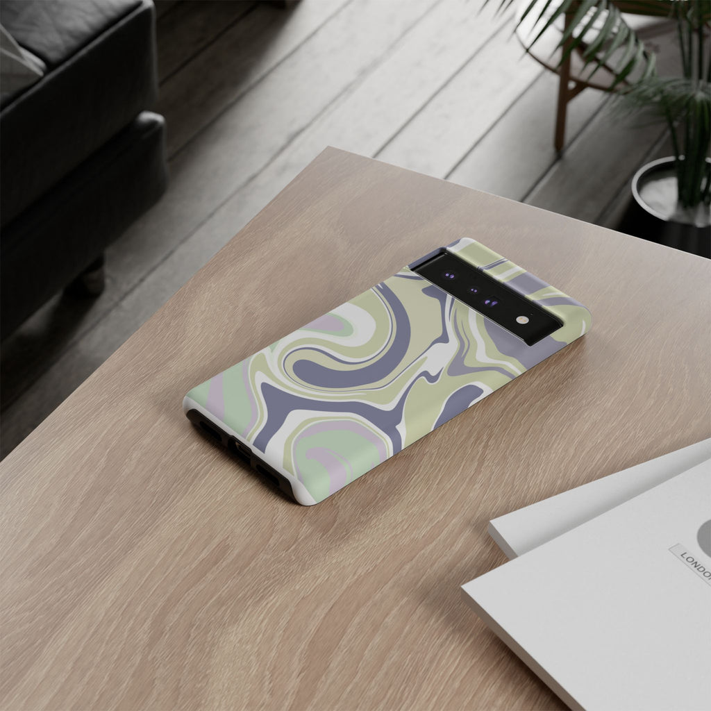 Swirl Marble Paint Phone Case
